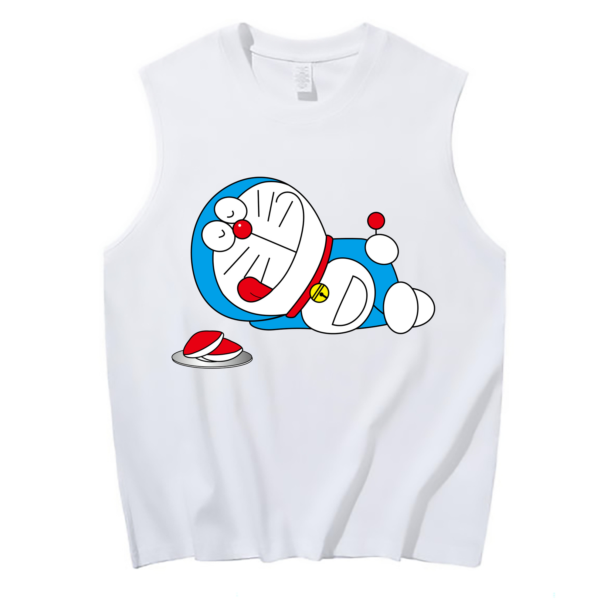 （画像用） ドラえもん Doraemon コットン100％タンクトップ（フロントプリント）