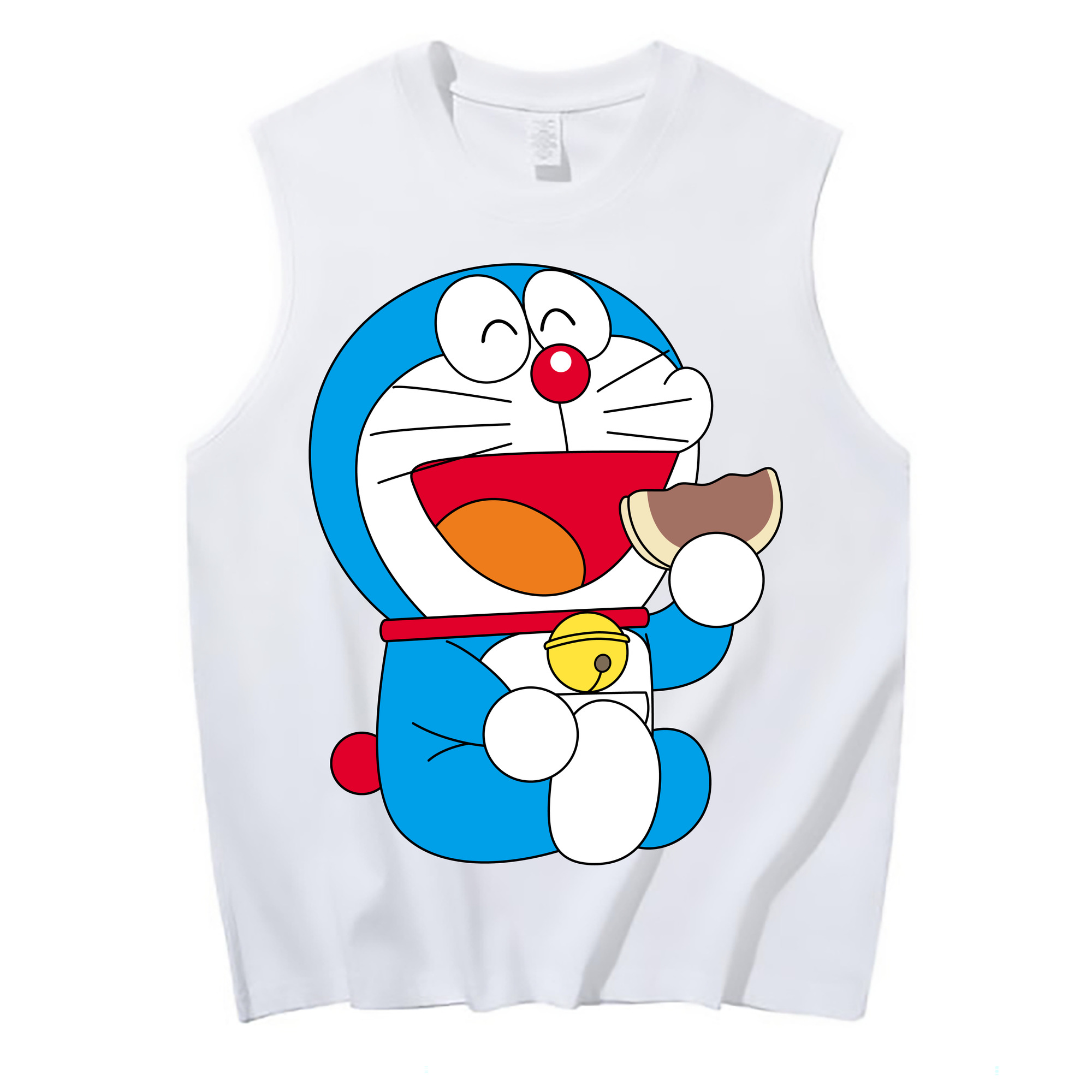 （画像用） ドラえもん Doraemon コットン100％タンクトップ（フロントプリント）