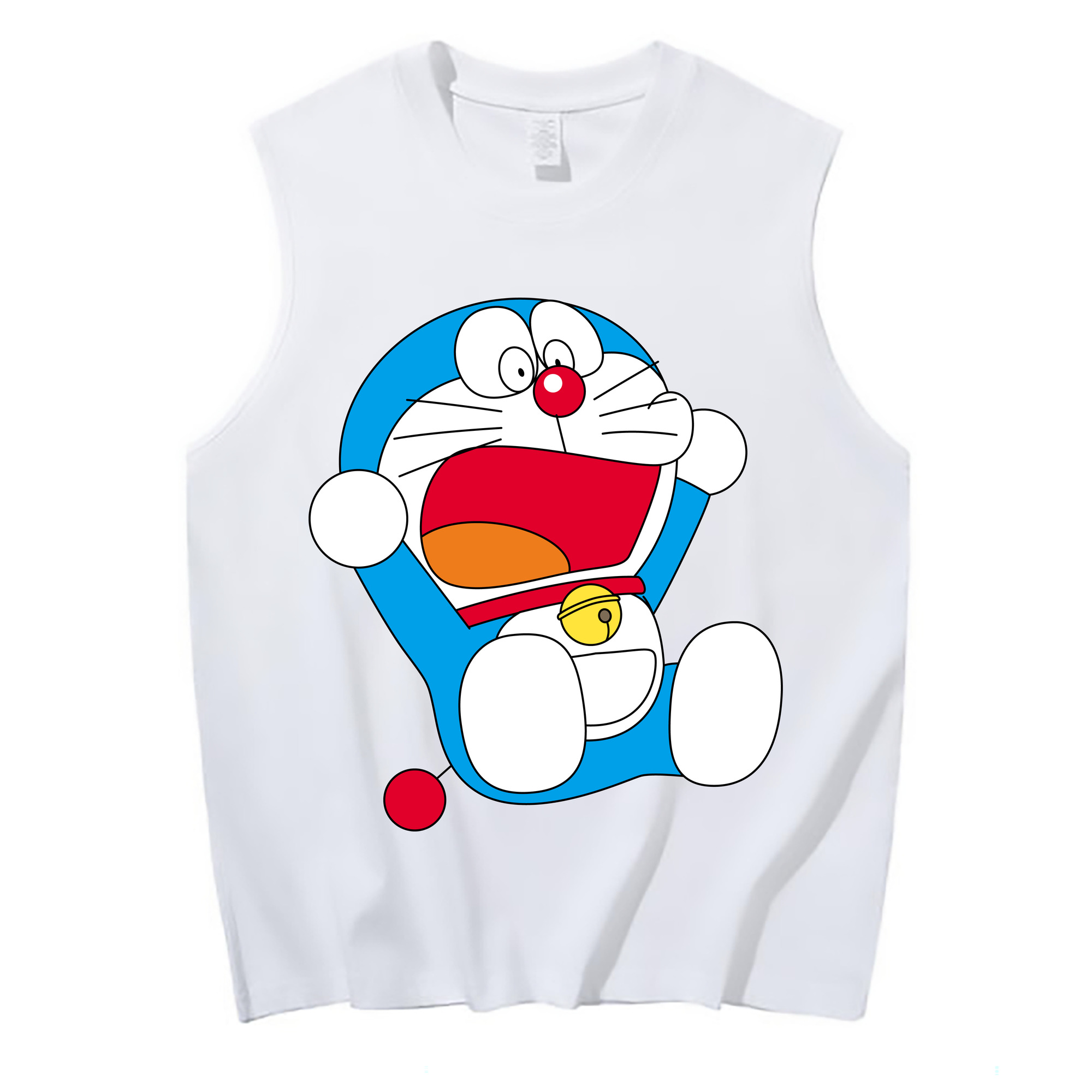 （画像用） ドラえもん Doraemon コットン100％タンクトップ（フロントプリント）