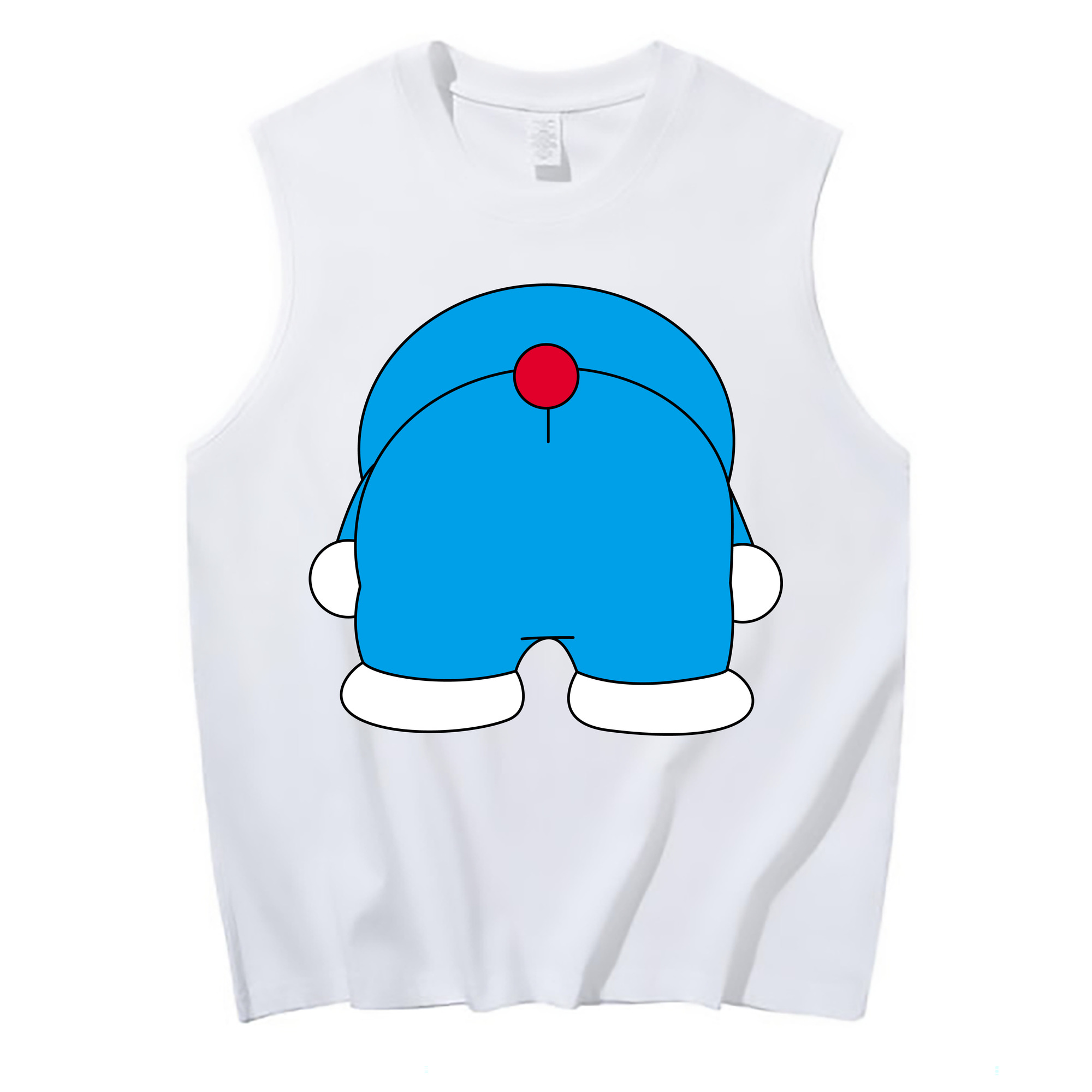 （画像用） ドラえもん Doraemon コットン100％タンクトップ（フロントプリント）