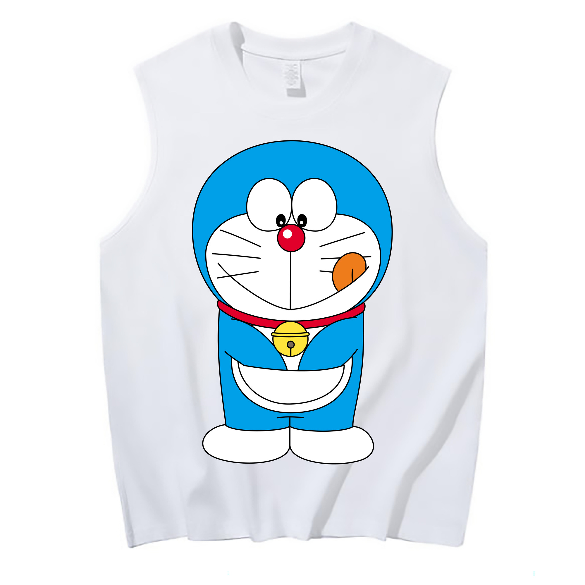 （画像用） ドラえもん Doraemon コットン100％タンクトップ（フロントプリント）