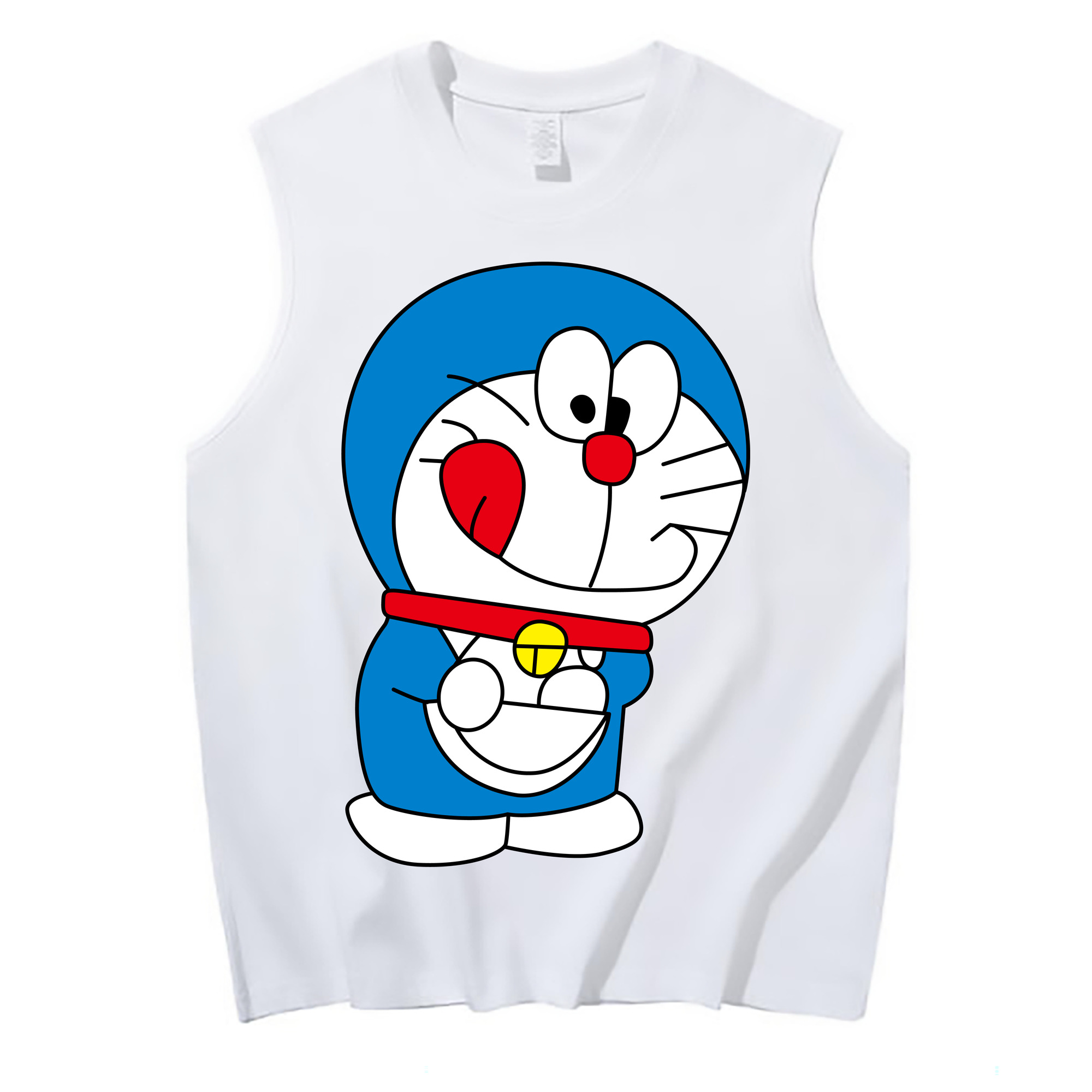 （画像用） ドラえもん Doraemon コットン100％タンクトップ（フロントプリント）