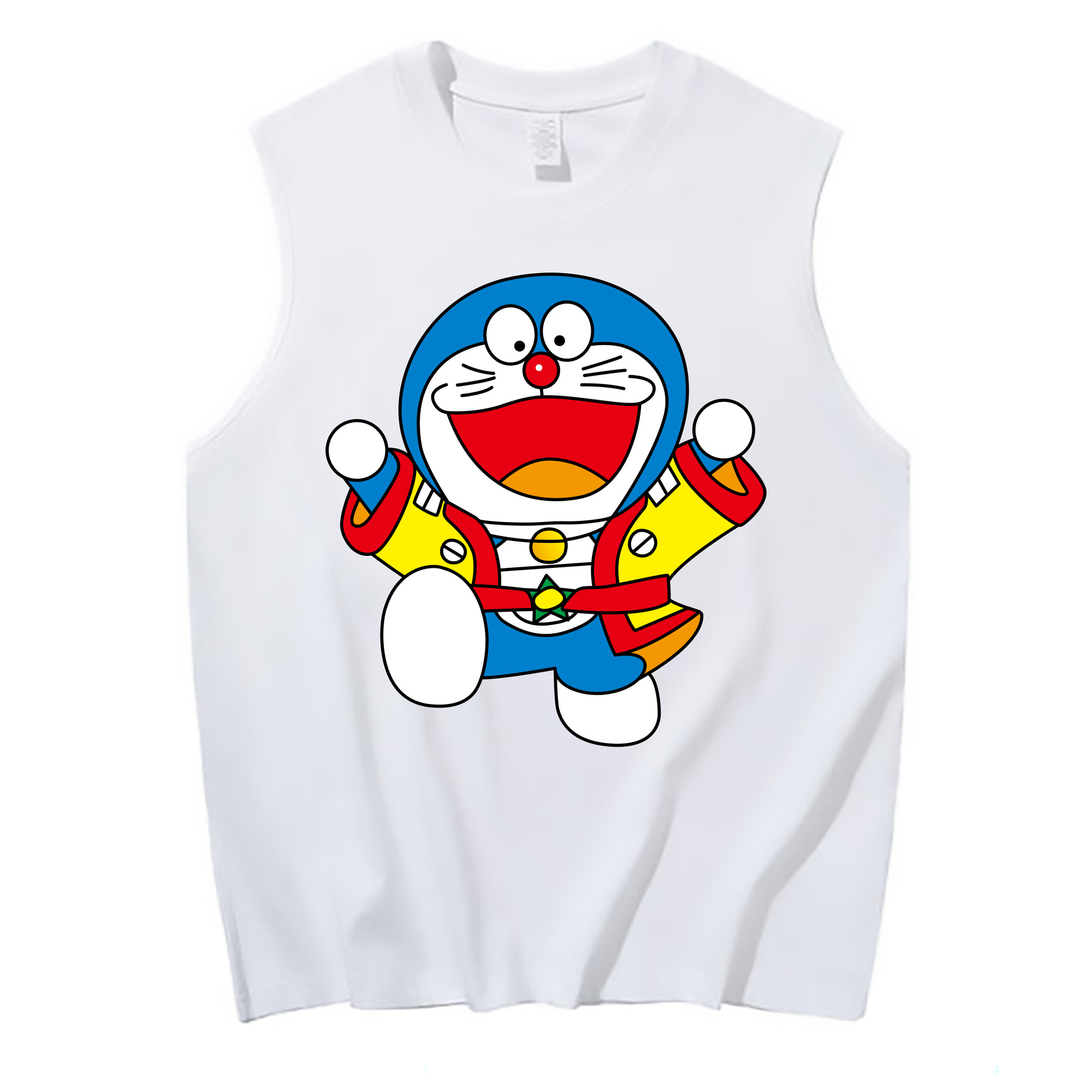 （画像用） ドラえもん Doraemon コットン100％タンクトップ（フロントプリント）