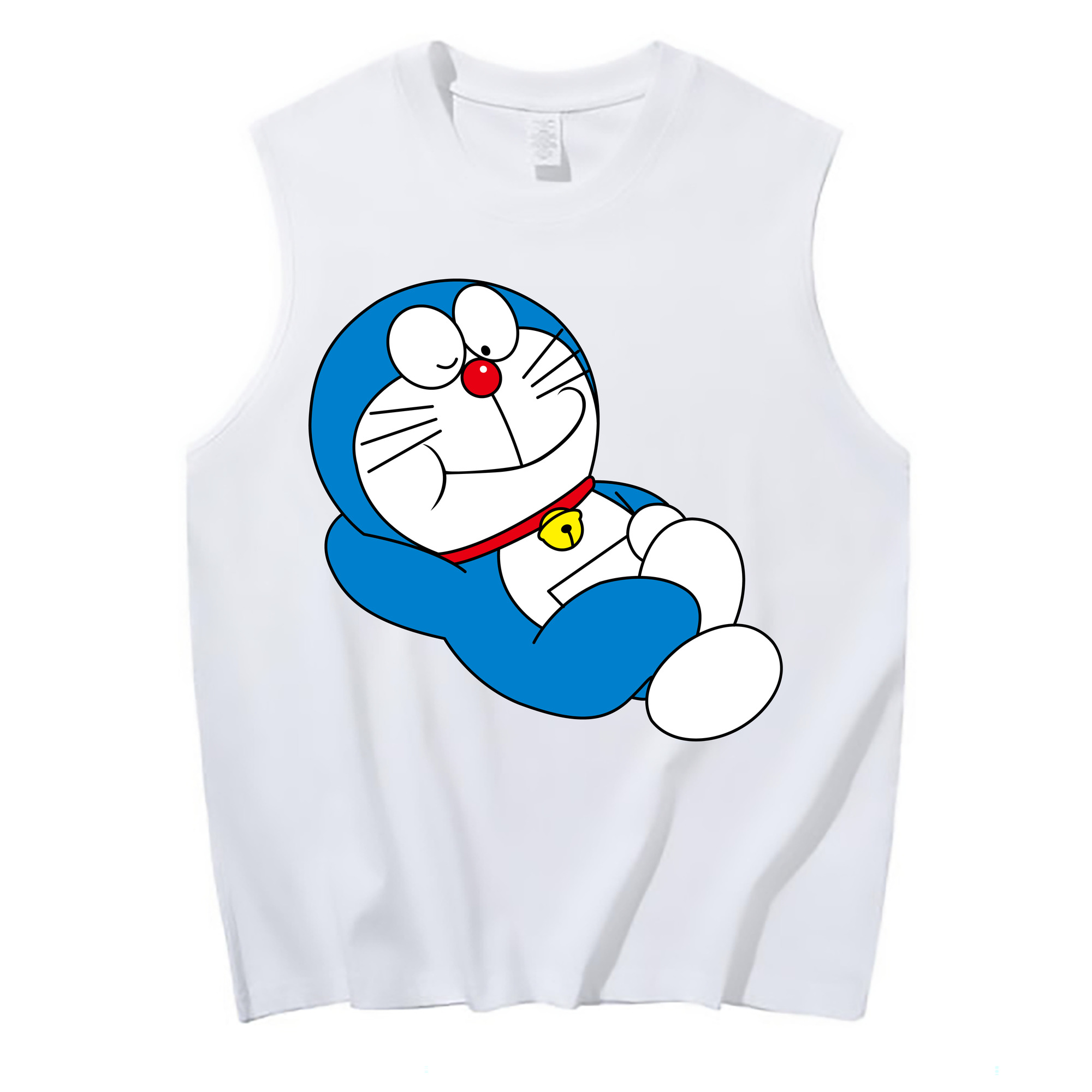 （画像用） ドラえもん Doraemon コットン100％タンクトップ（フロントプリント）