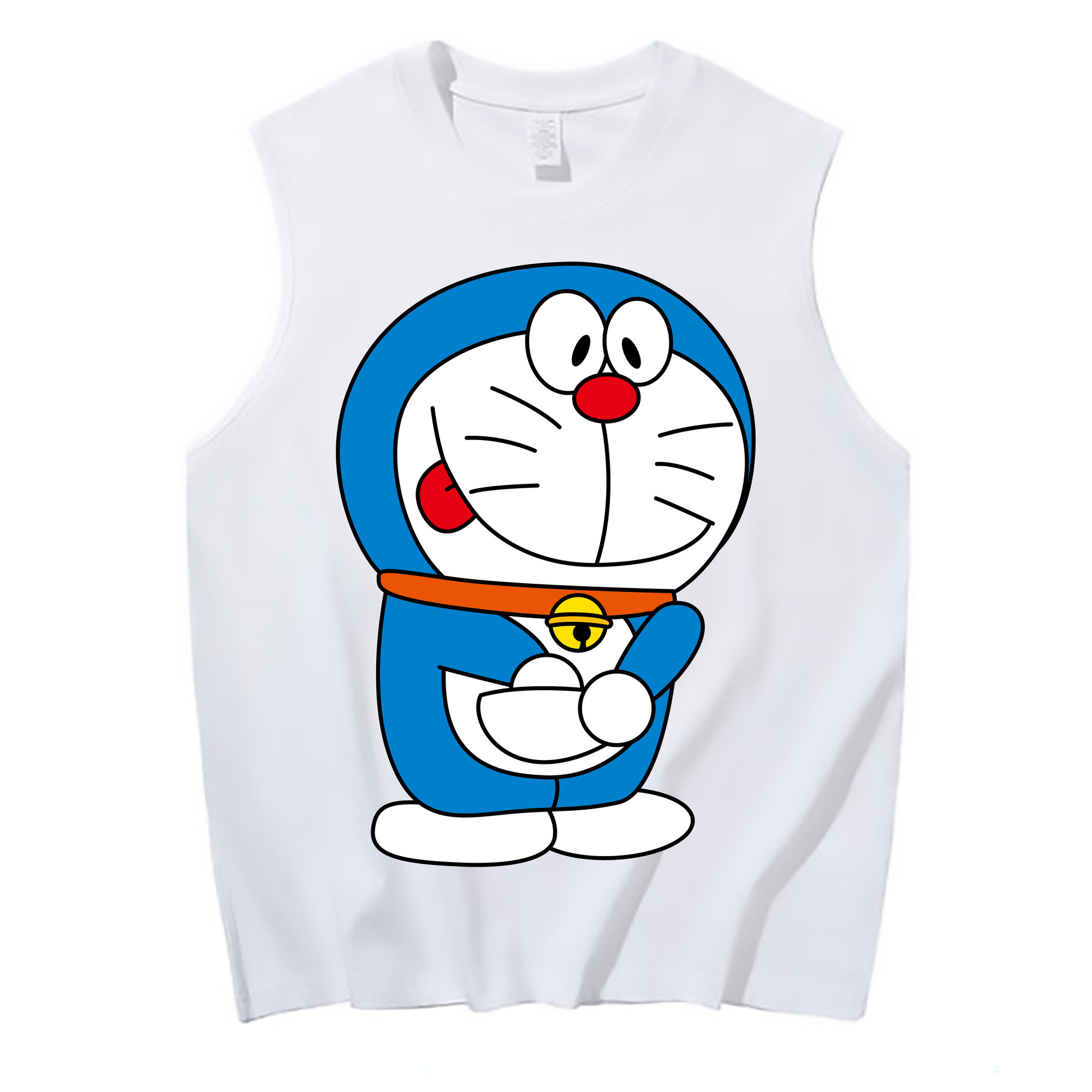 （画像用） ドラえもん Doraemon コットン100％タンクトップ（フロントプリント）