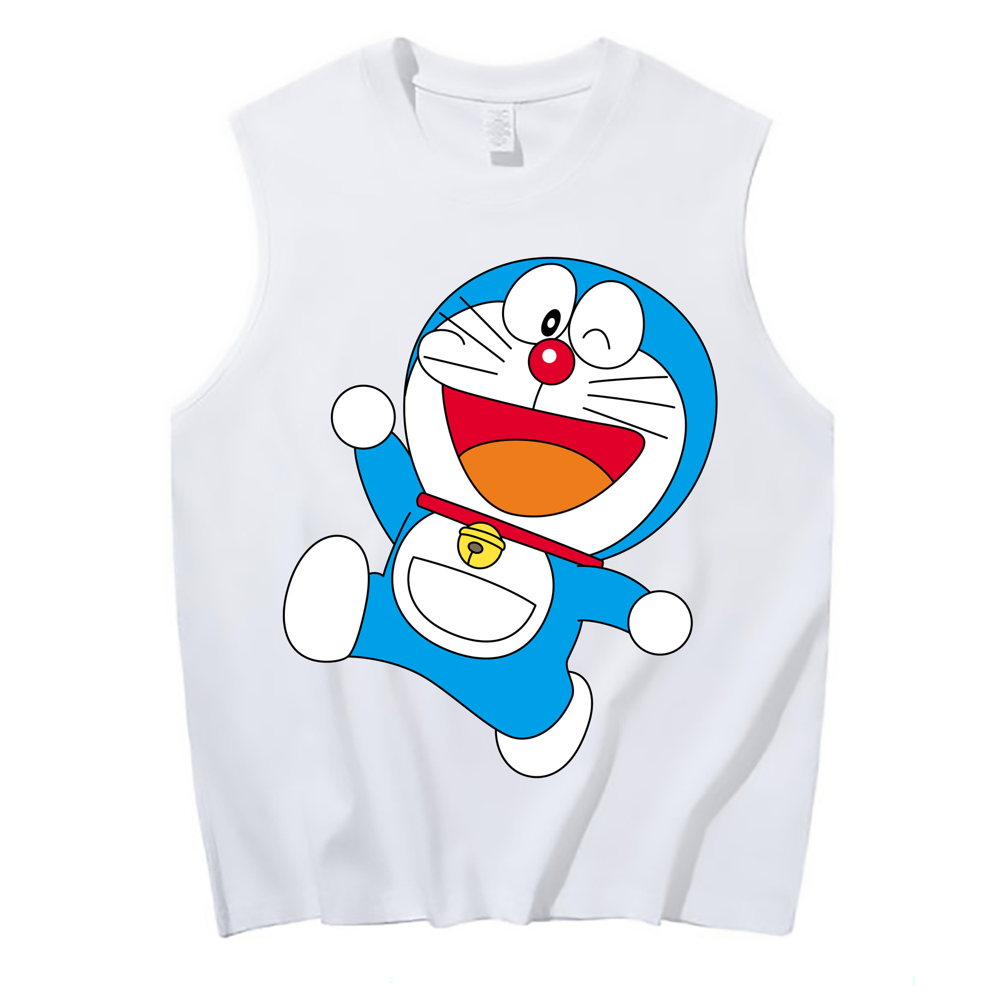 （画像用） ドラえもん Doraemon コットン100％タンクトップ（フロントプリント）