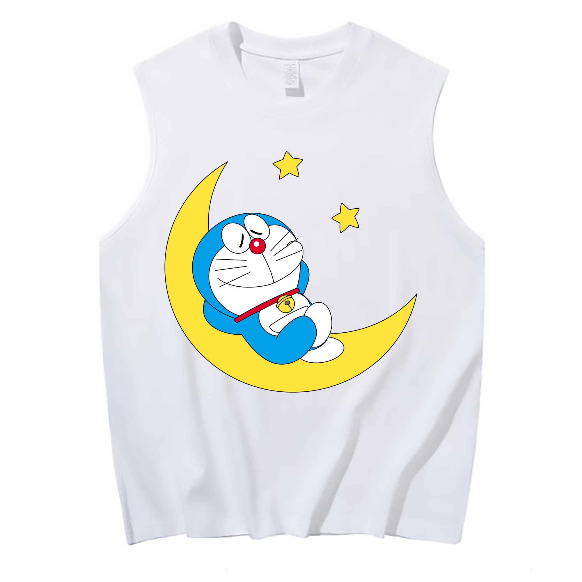 （画像用） ドラえもん Doraemon コットン100％タンクトップ（フロントプリント）