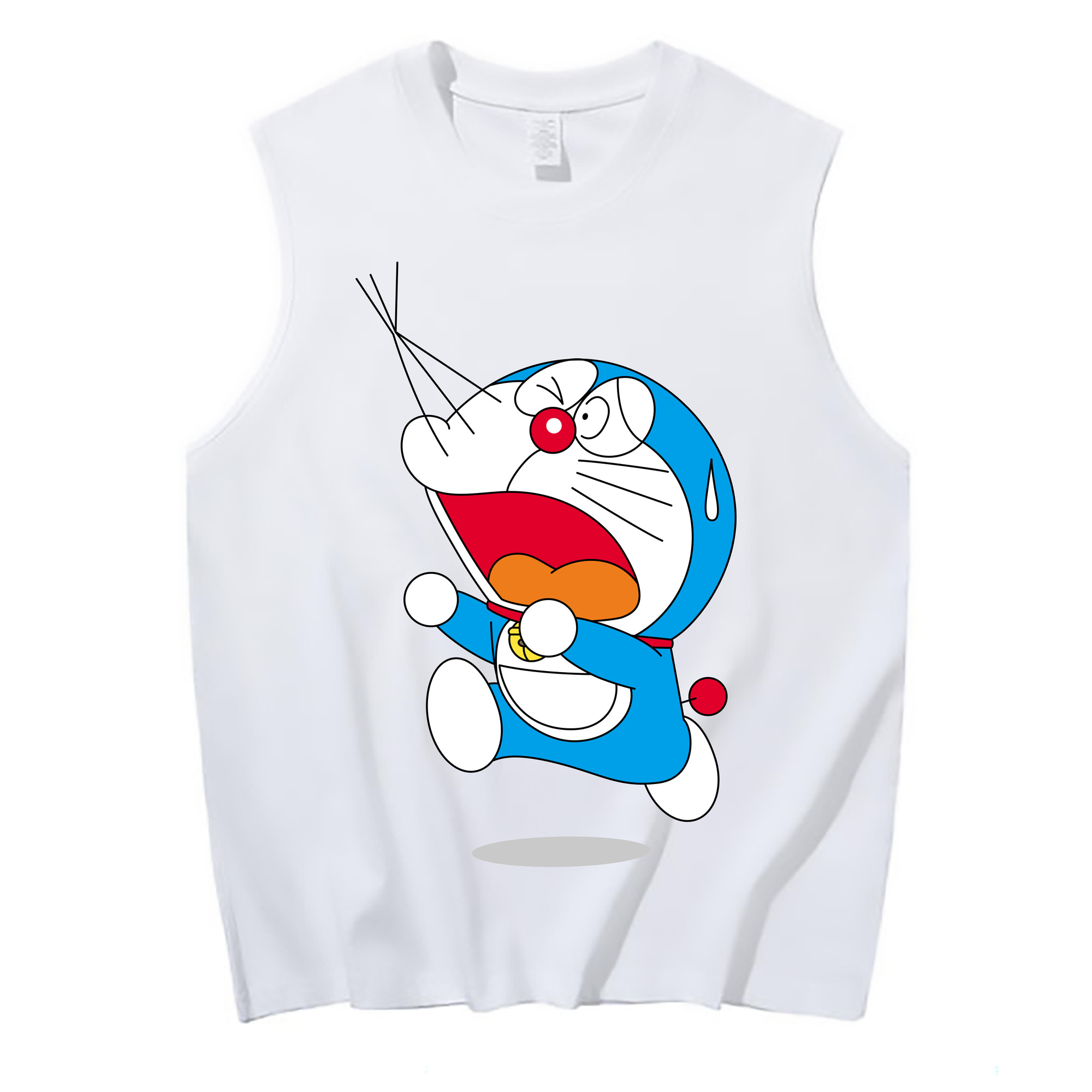 （画像用） ドラえもん Doraemon コットン100％タンクトップ（フロントプリント）