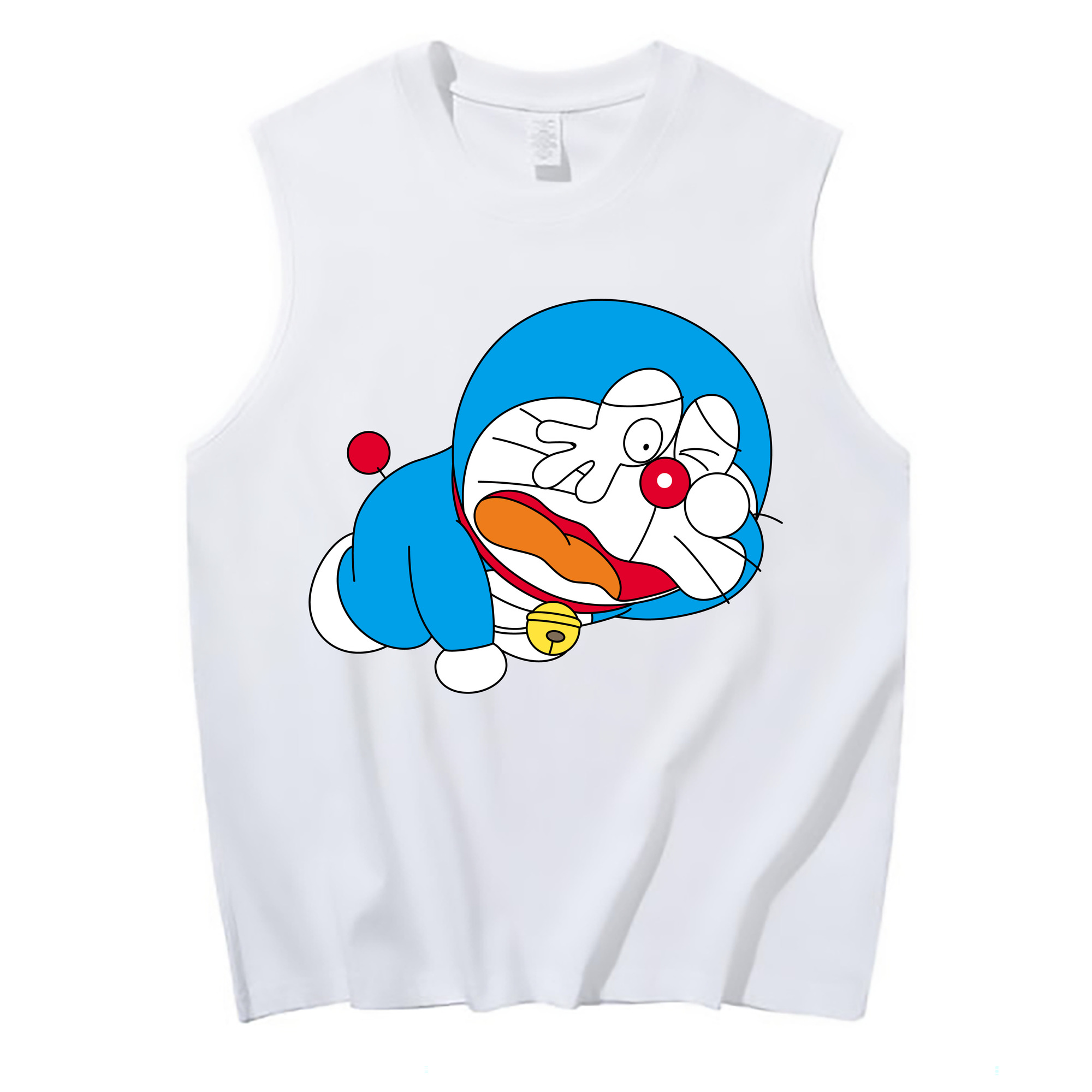 （画像用） ドラえもん Doraemon コットン100％タンクトップ（フロントプリント）