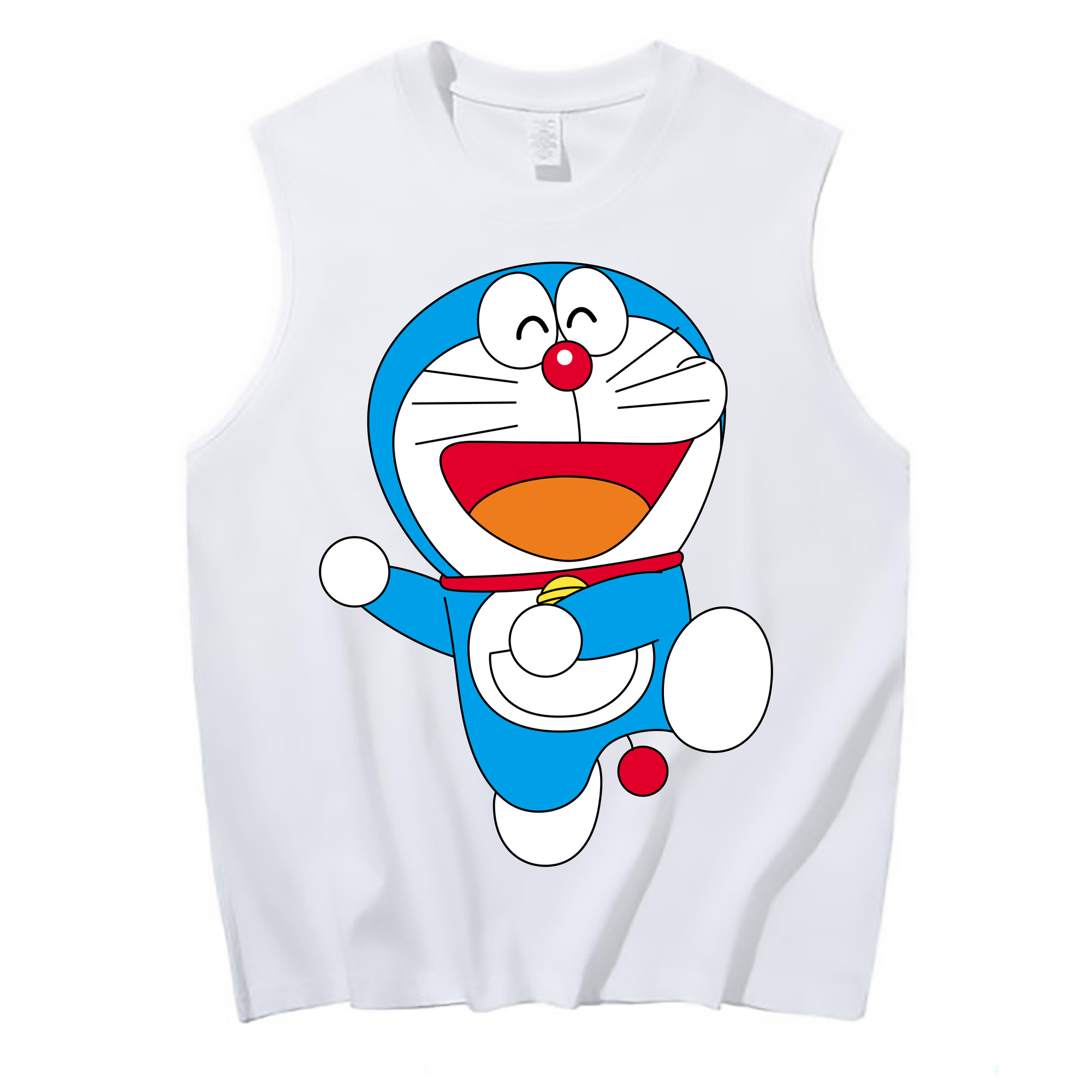 （画像用） ドラえもん Doraemon コットン100％タンクトップ（フロントプリント）