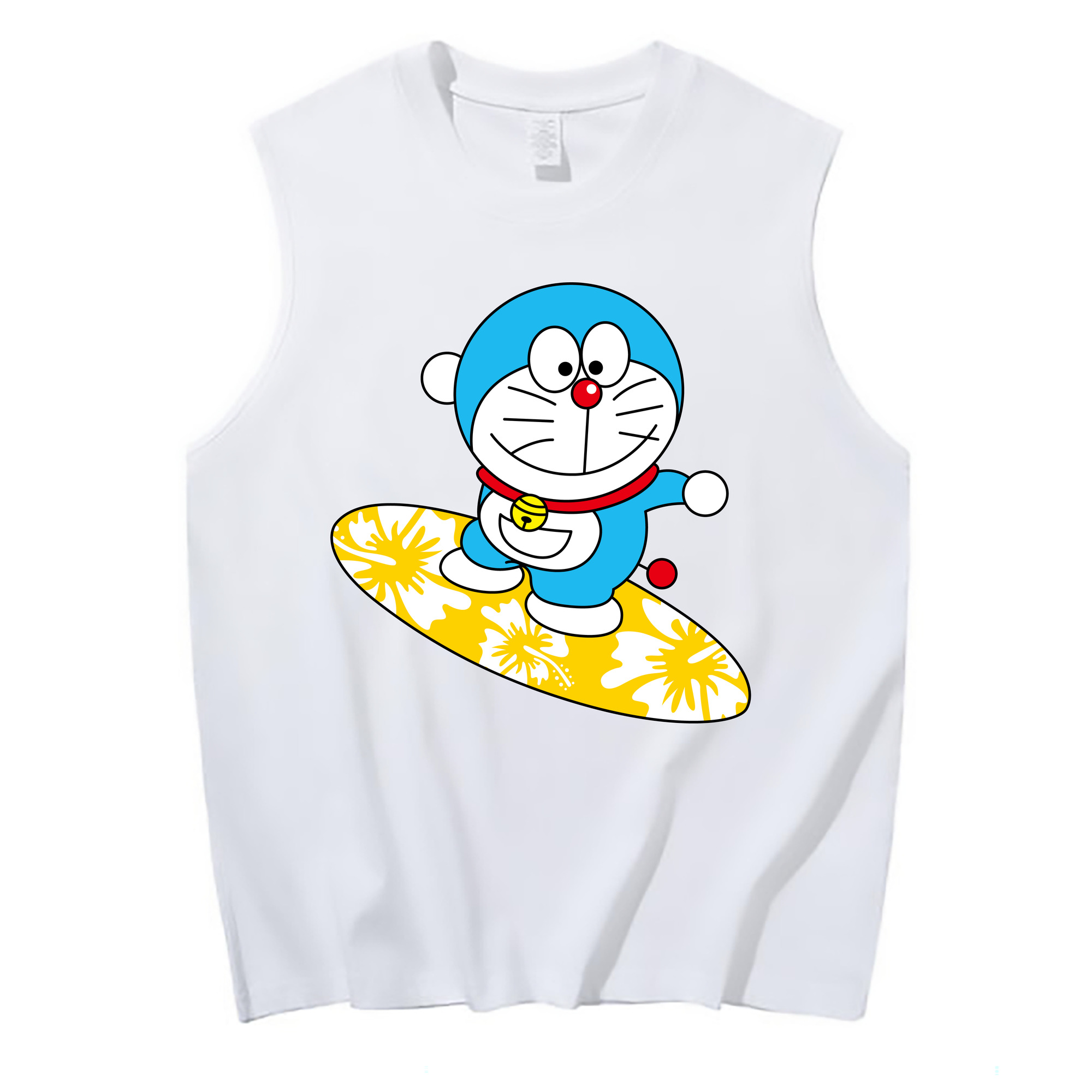 （画像用） ドラえもん Doraemon コットン100％タンクトップ（フロントプリント）