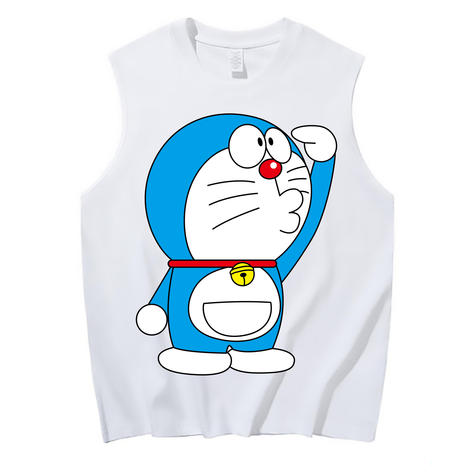 （画像用） ドラえもん Doraemon コットン100％タンクトップ（フロントプリント）