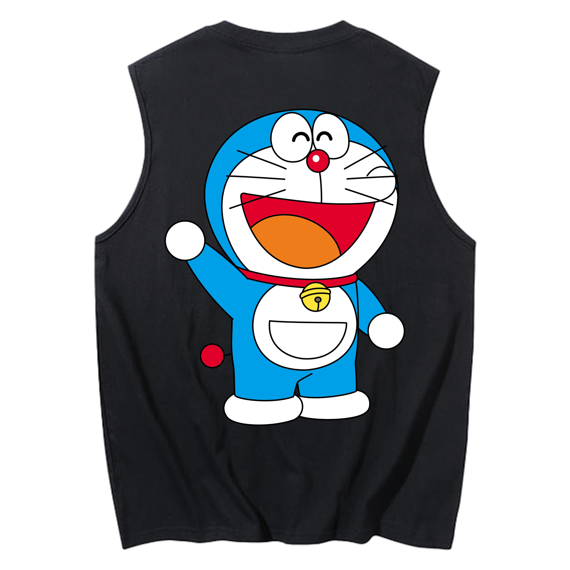 （画像用） ドラえもん Doraemon コットン100％タンクトップ（背面プリント）