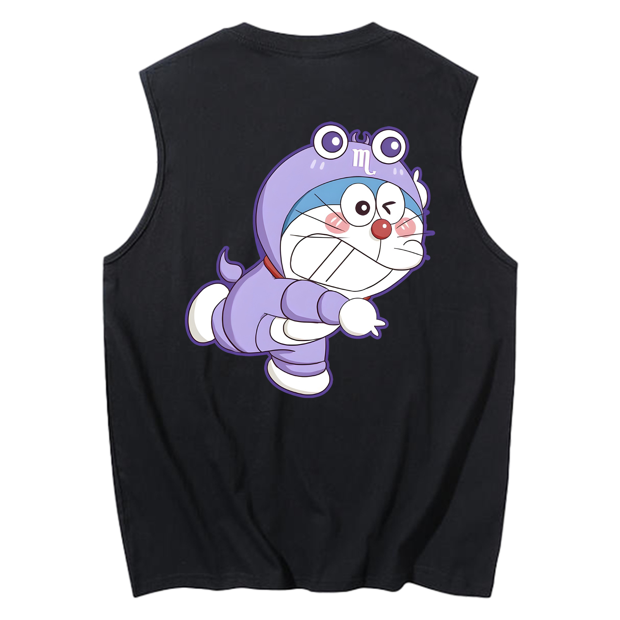 （画像用） ドラえもん Doraemon コットン100％タンクトップ（背面プリント）