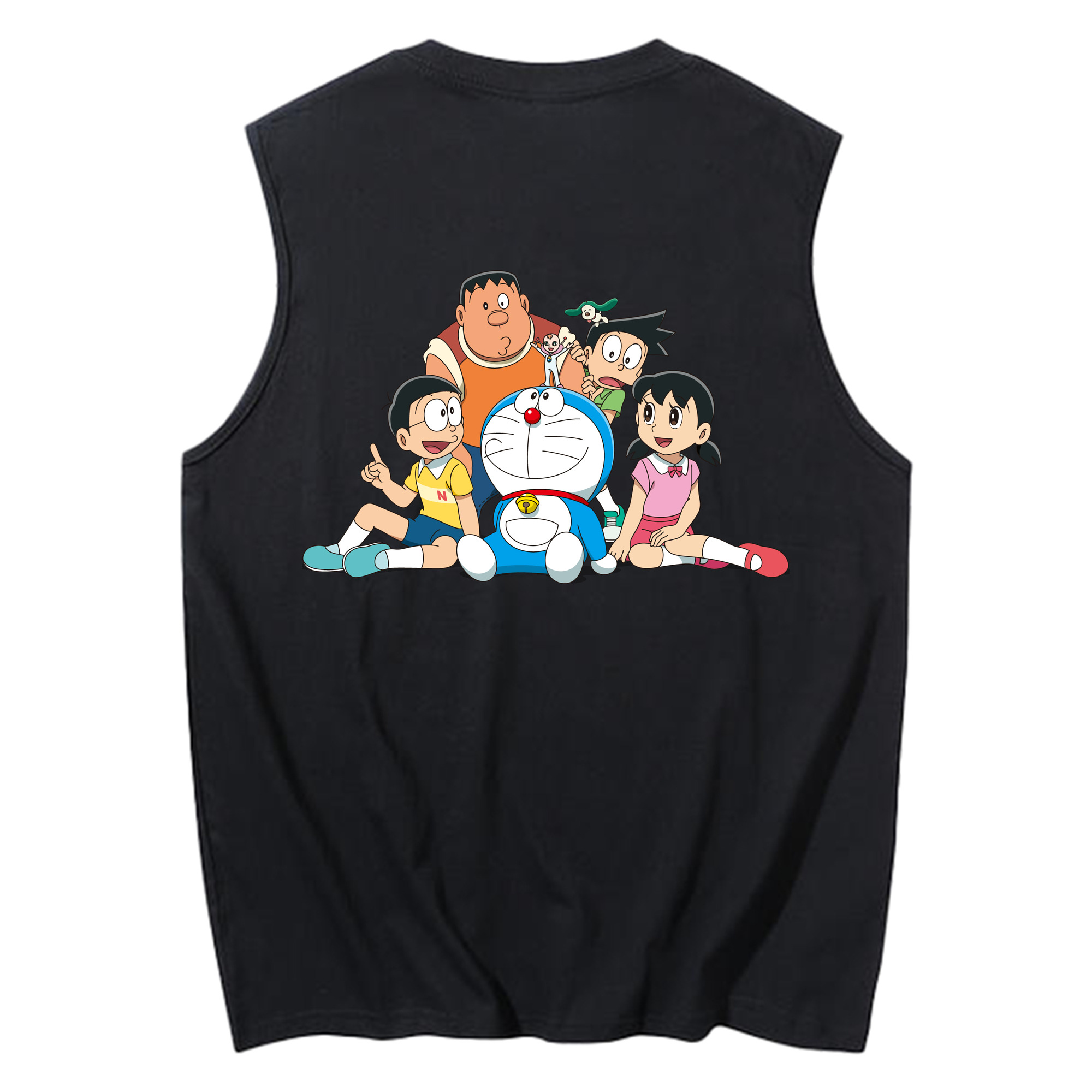 （画像用） ドラえもん Doraemon コットン100％タンクトップ（背面プリント）