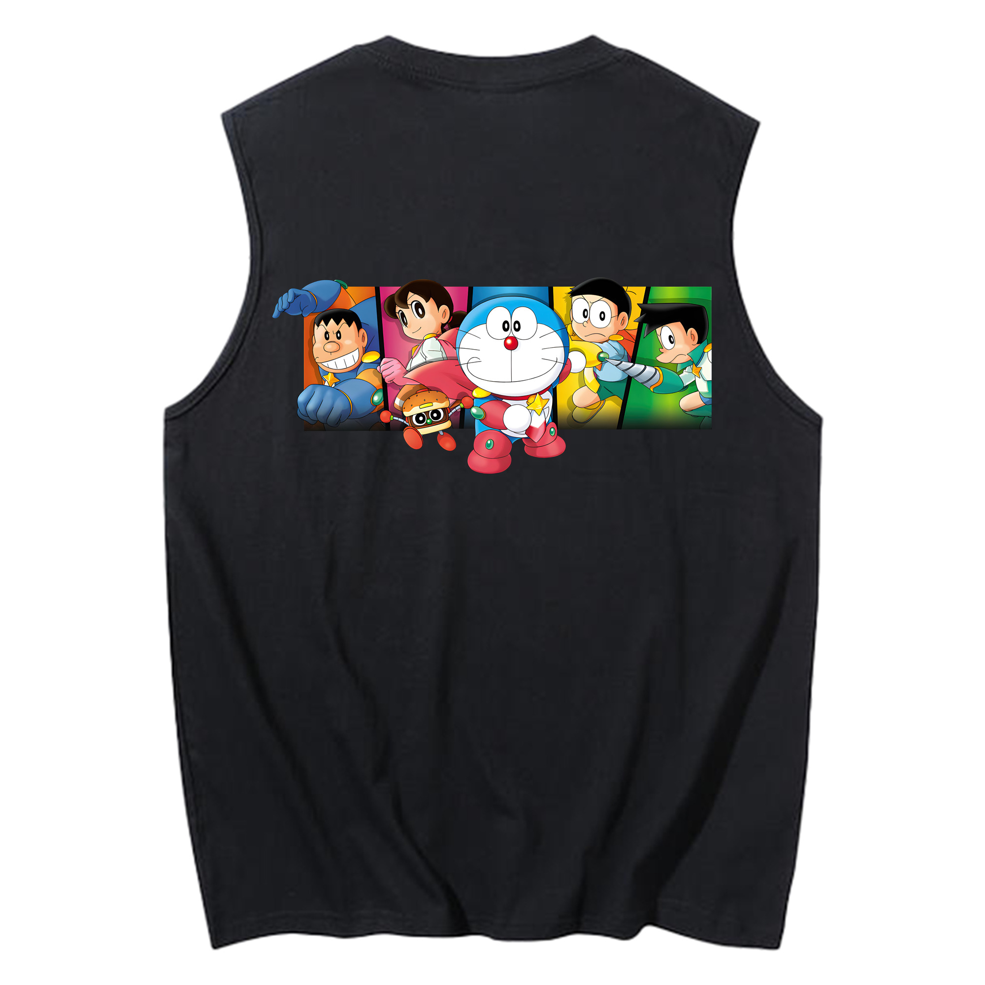 （画像用） ドラえもん Doraemon コットン100％タンクトップ（背面プリント）
