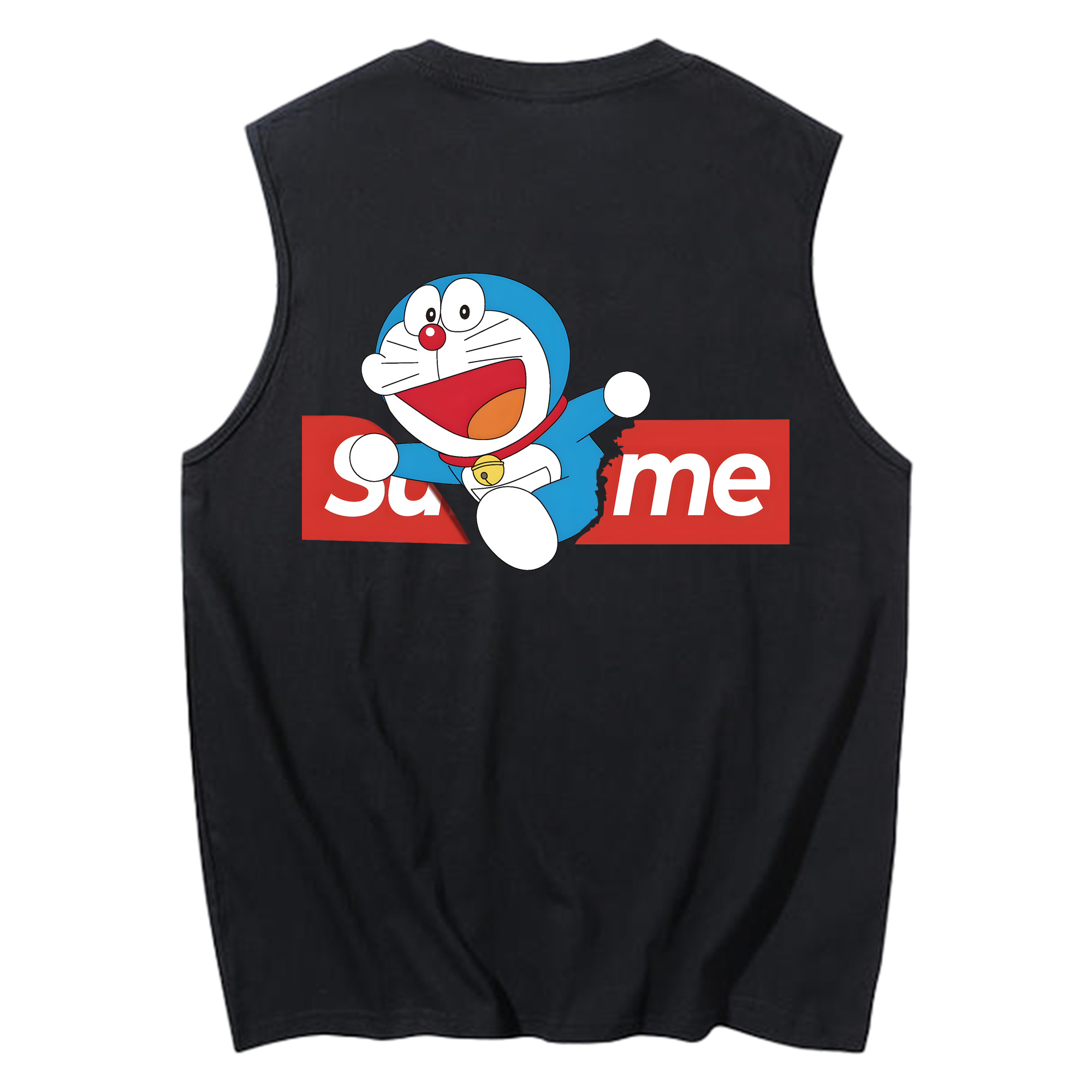 （画像用） ドラえもん Doraemon コットン100％タンクトップ（背面プリント）