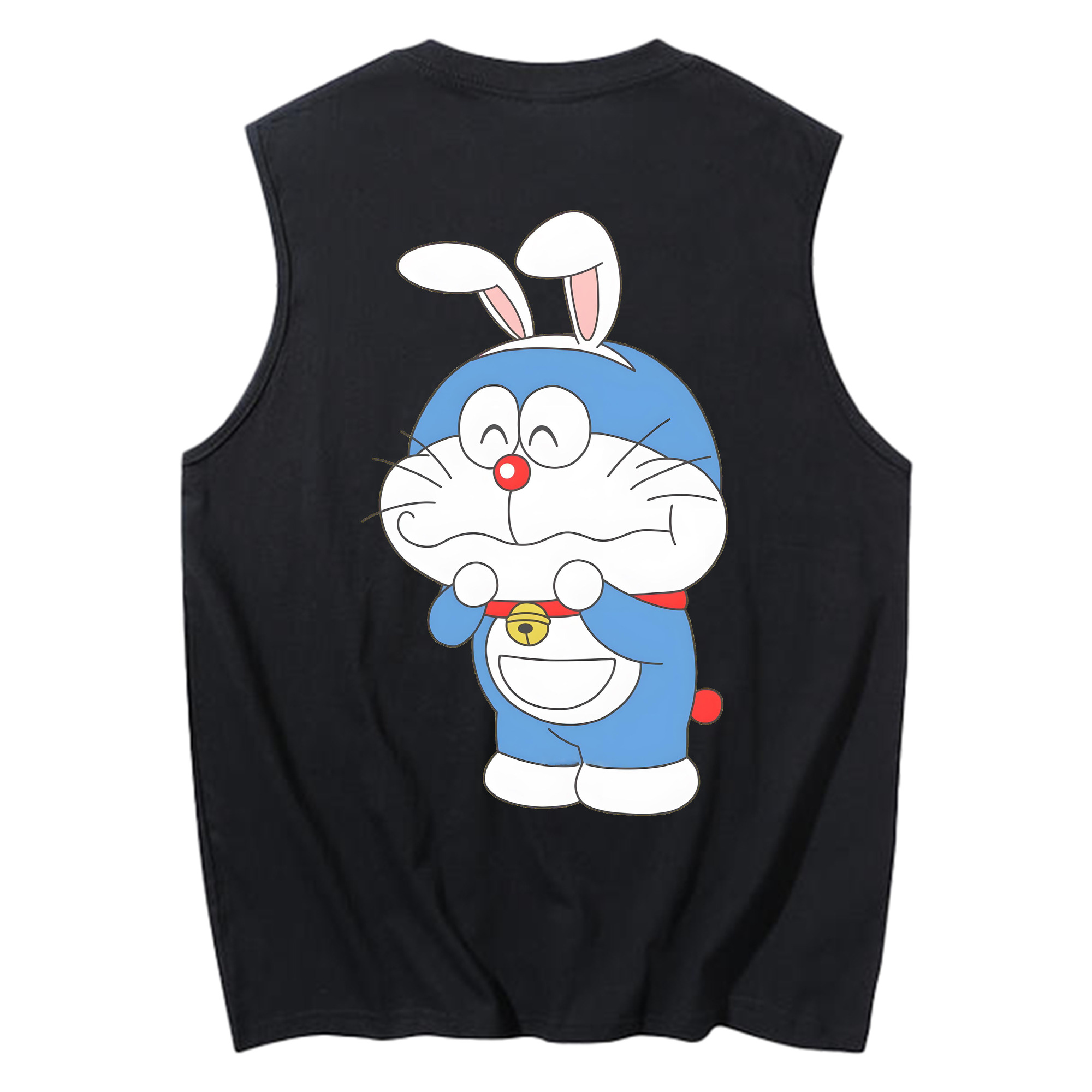 （画像用） ドラえもん Doraemon コットン100％タンクトップ（背面プリント）