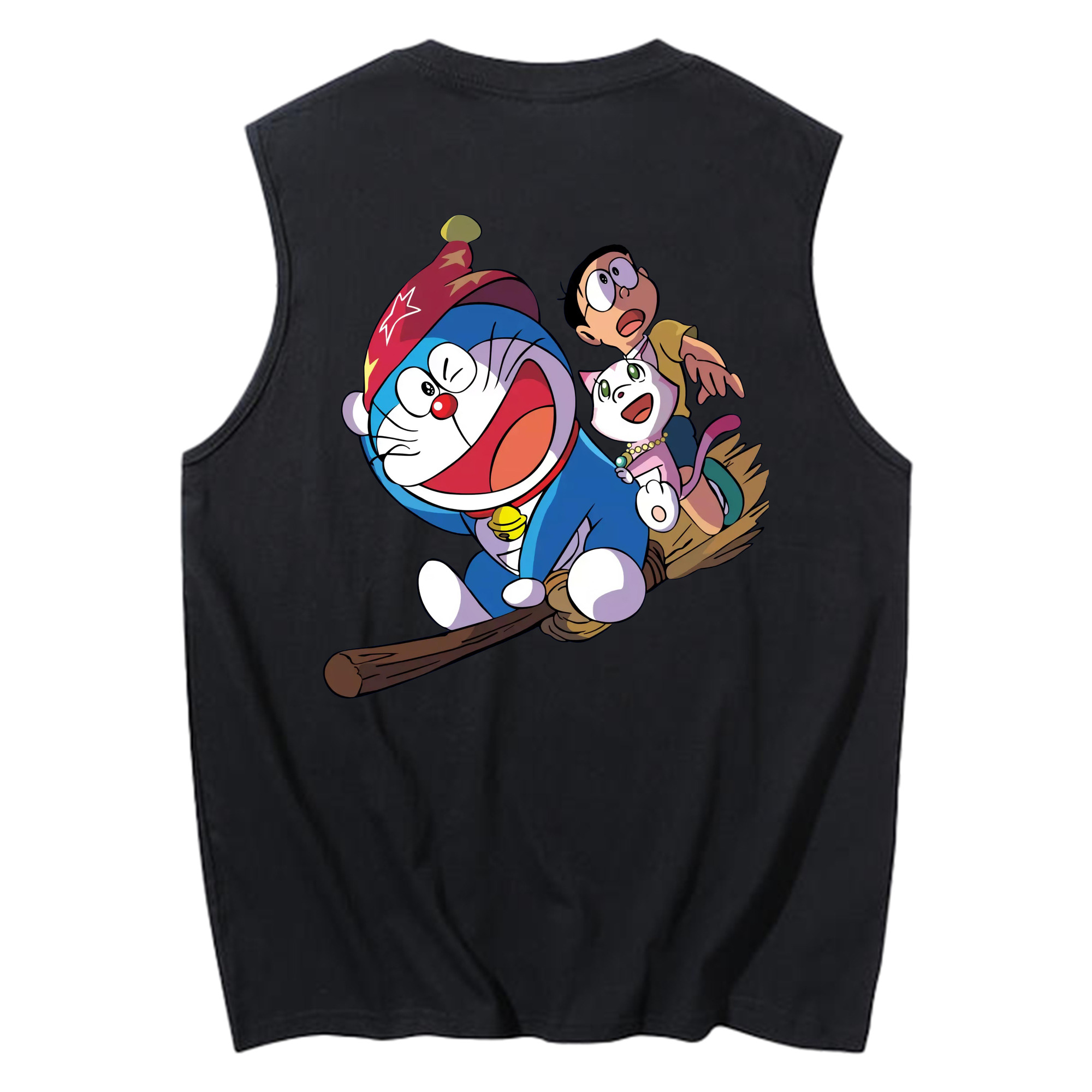 （画像用） ドラえもん Doraemon コットン100％タンクトップ（背面プリント）