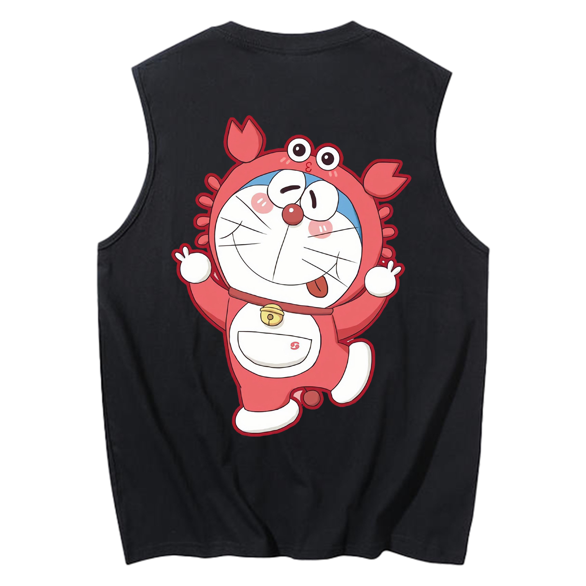 （画像用） ドラえもん Doraemon コットン100％タンクトップ（背面プリント）