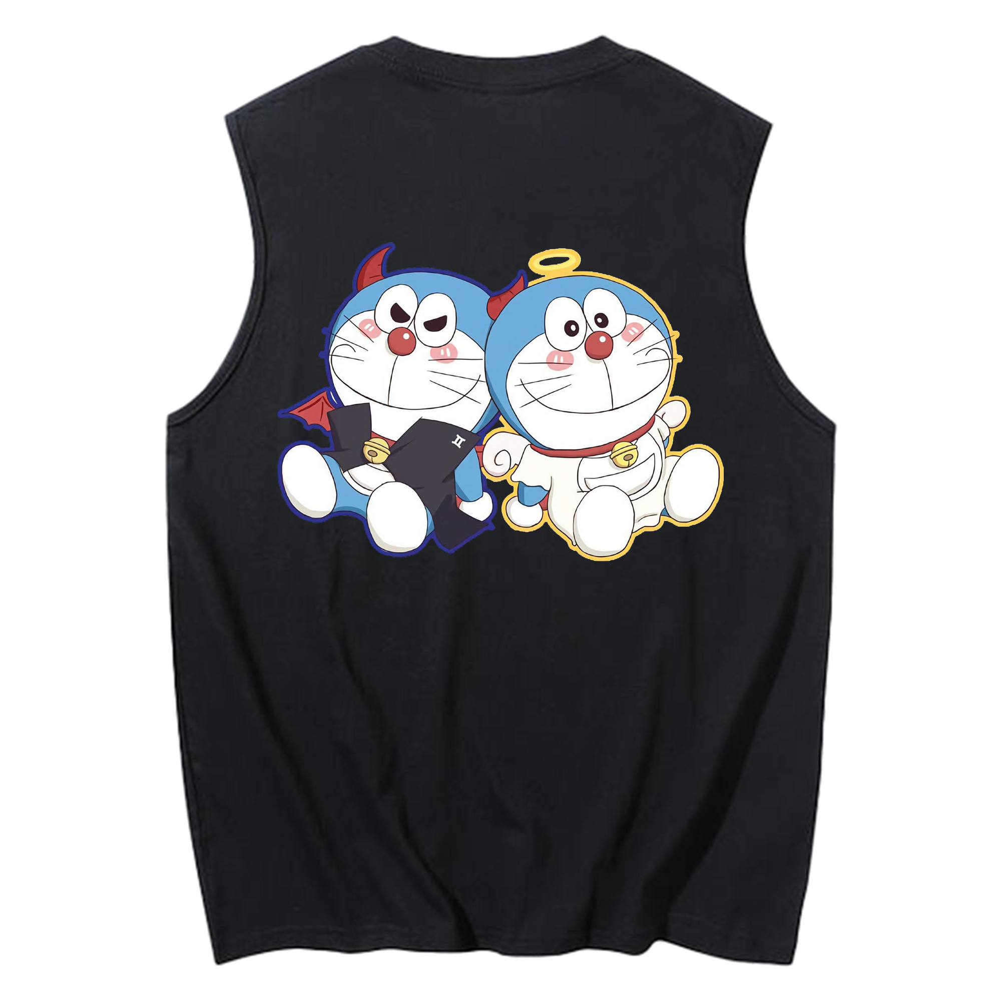 （画像用） ドラえもん Doraemon コットン100％タンクトップ（背面プリント）