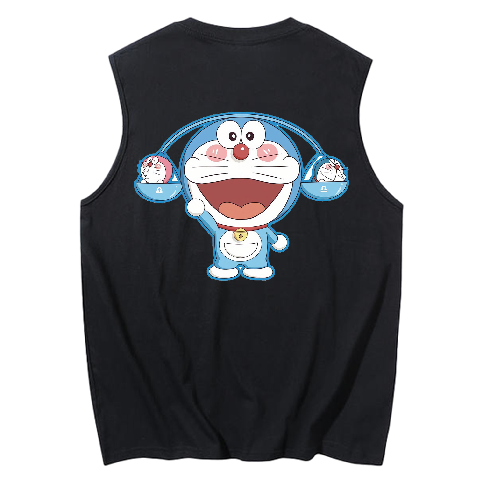 （画像用） ドラえもん Doraemon コットン100％タンクトップ（背面プリント）