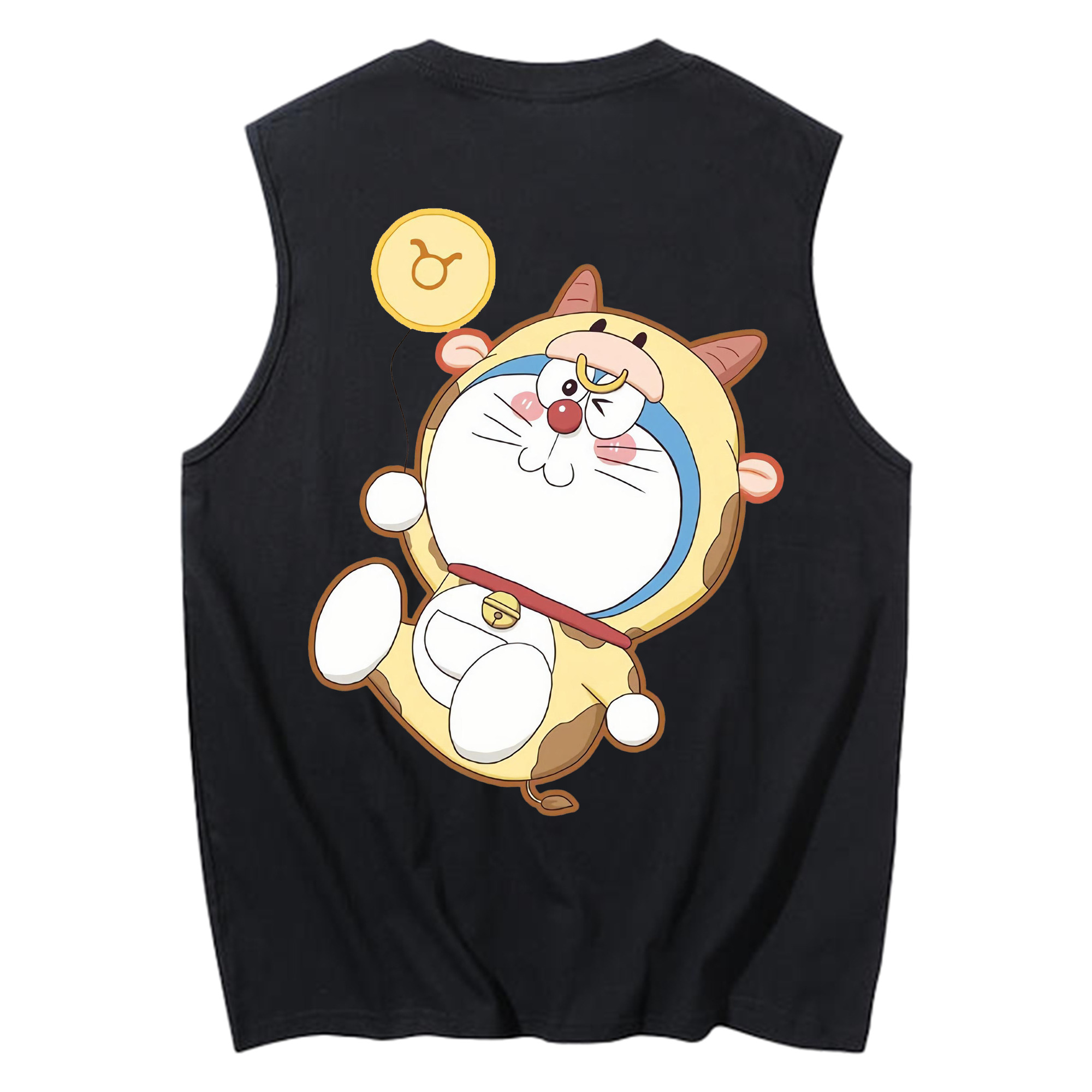（画像用） ドラえもん Doraemon コットン100％タンクトップ（背面プリント）