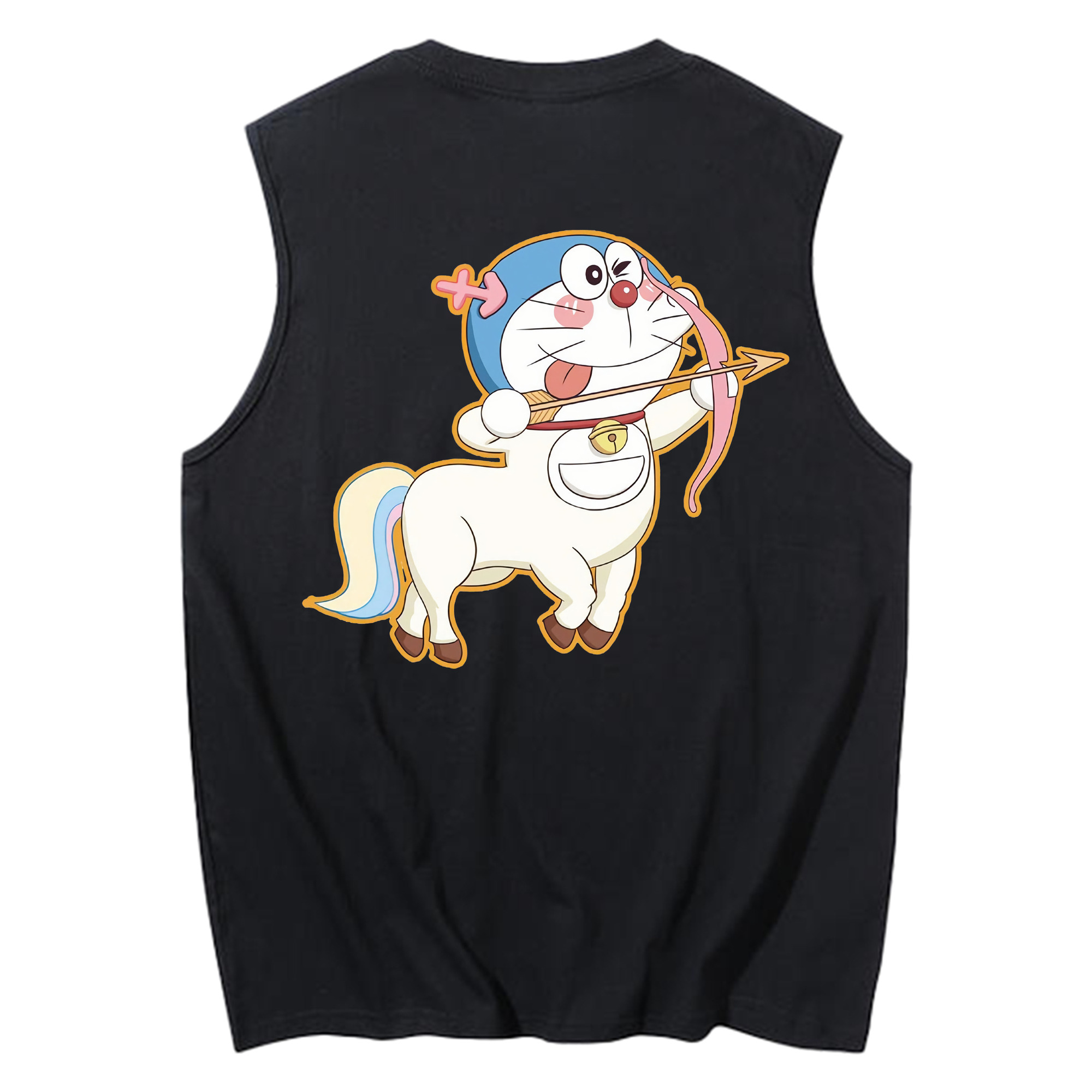 （画像用） ドラえもん Doraemon コットン100％タンクトップ（背面プリント）