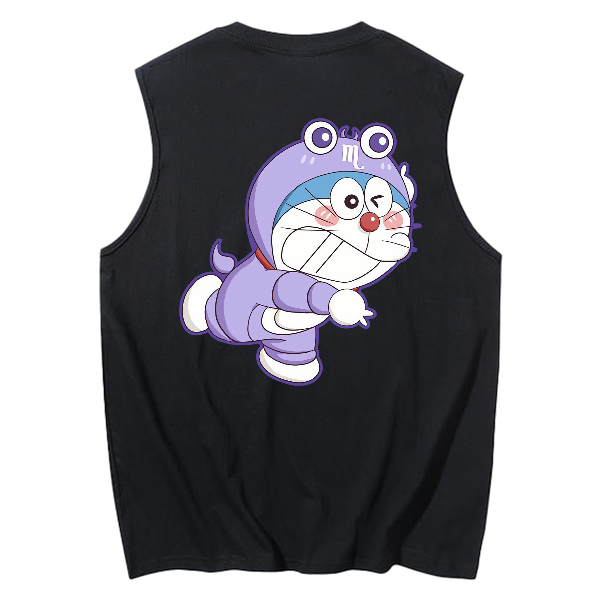 （画像用） ドラえもん Doraemon コットン100％タンクトップ（背面プリント）