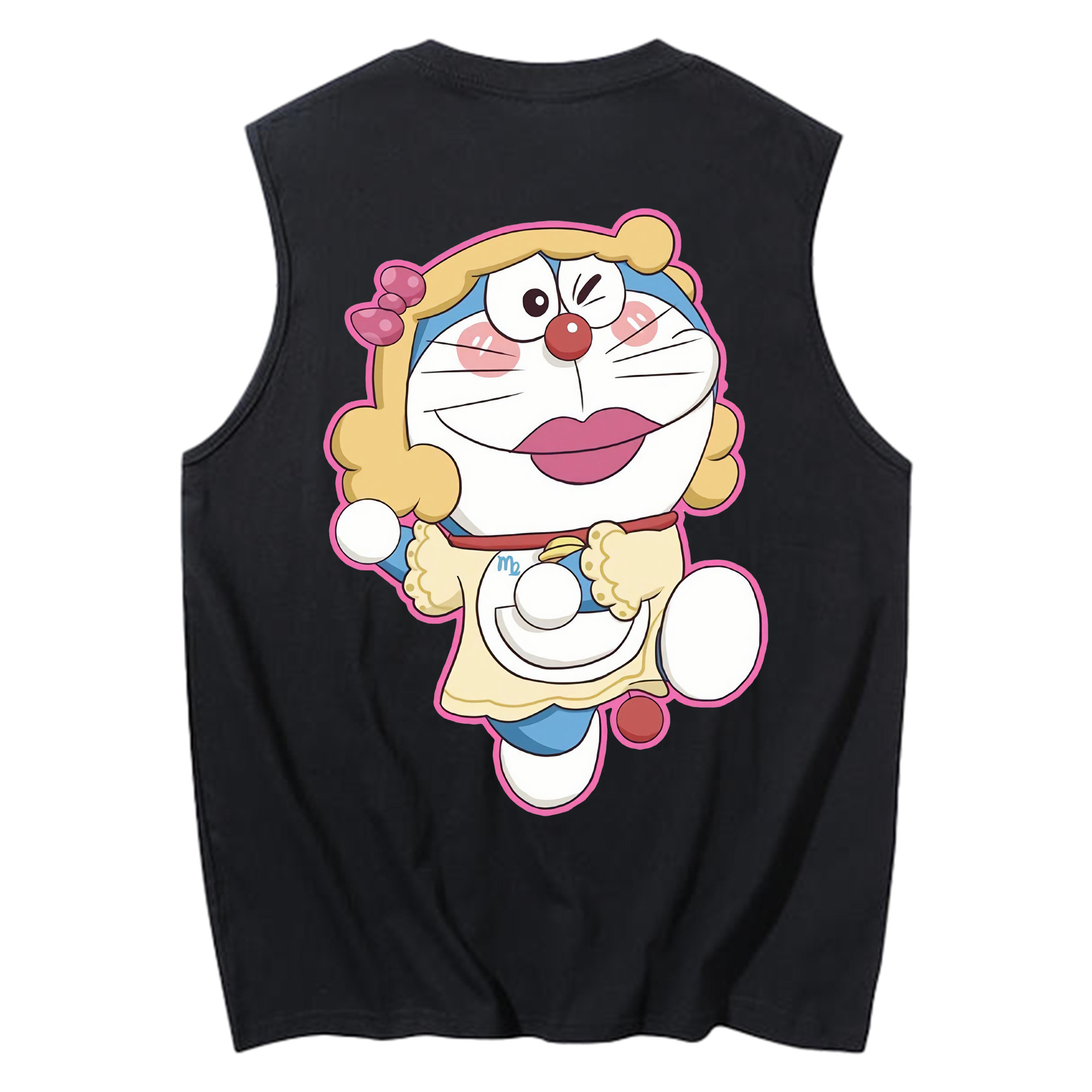 （画像用） ドラえもん Doraemon コットン100％タンクトップ（背面プリント）