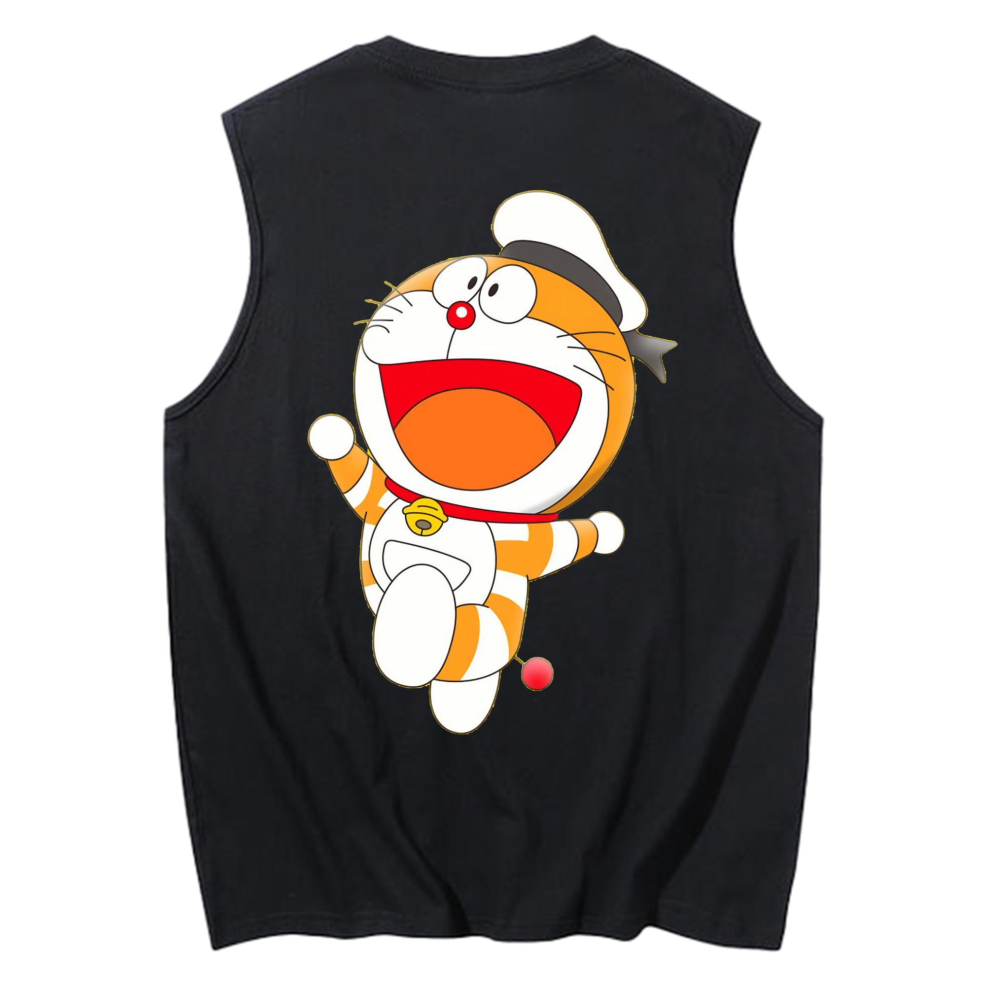 （画像用） ドラえもん Doraemon コットン100％タンクトップ（背面プリント）