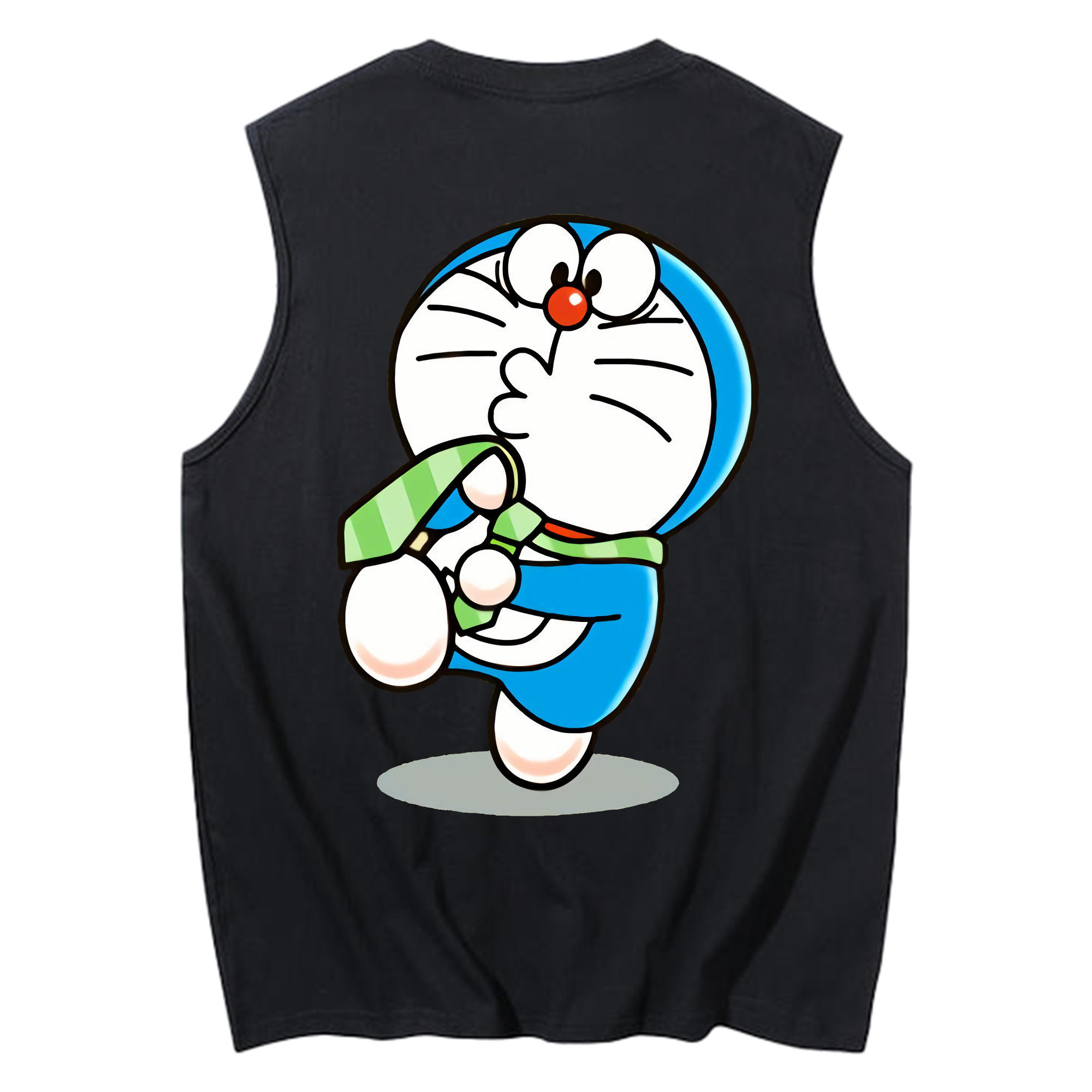 （画像用） ドラえもん Doraemon コットン100％タンクトップ（背面プリント）