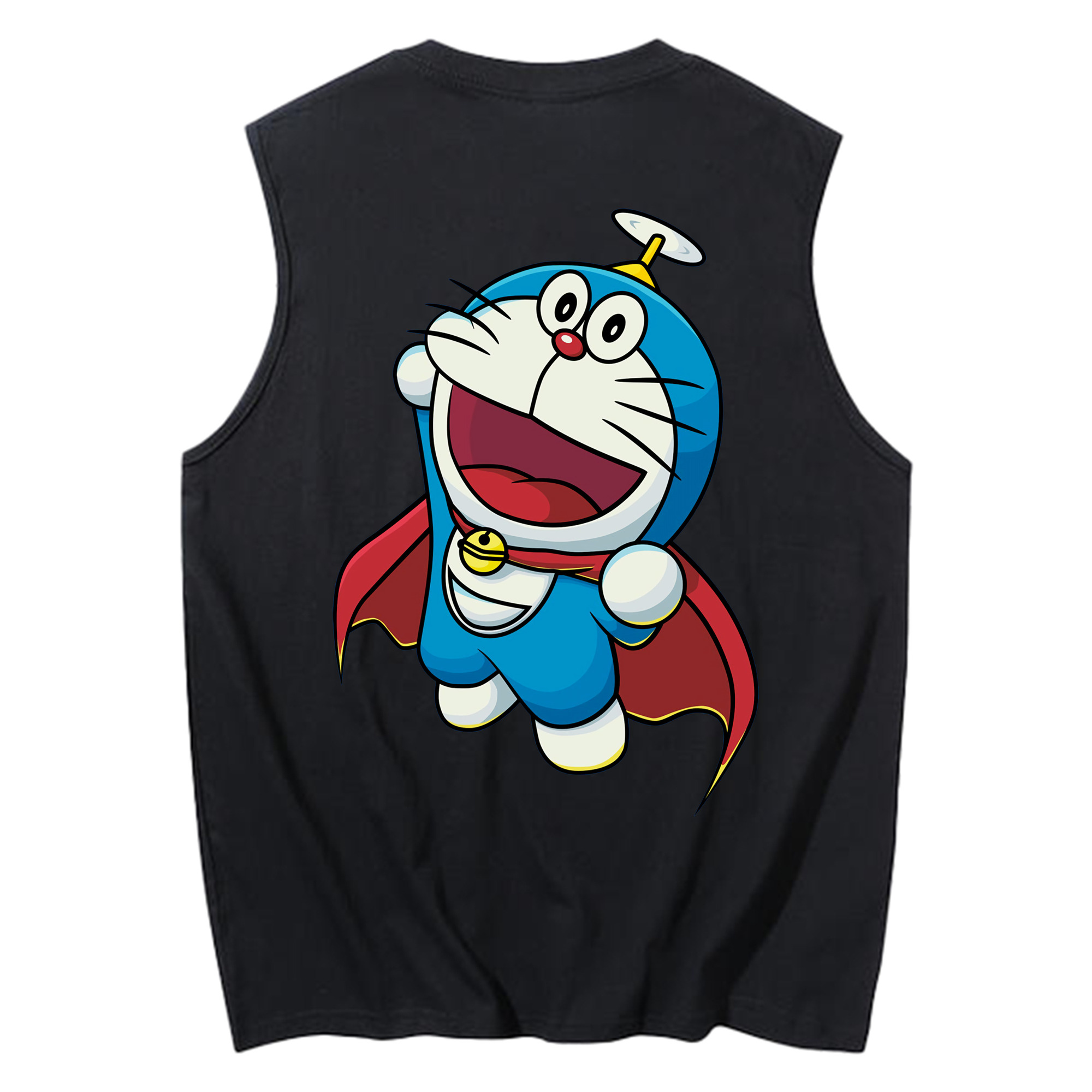 （画像用） ドラえもん Doraemon コットン100％タンクトップ（背面プリント）
