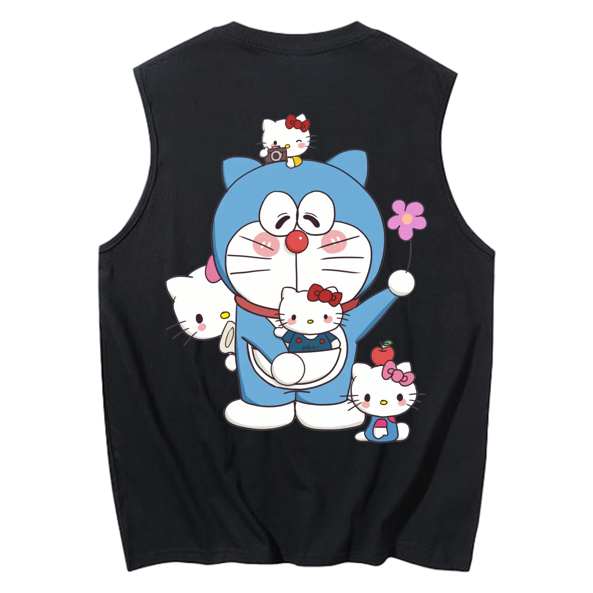 （画像用） ドラえもん Doraemon コットン100％タンクトップ（背面プリント）