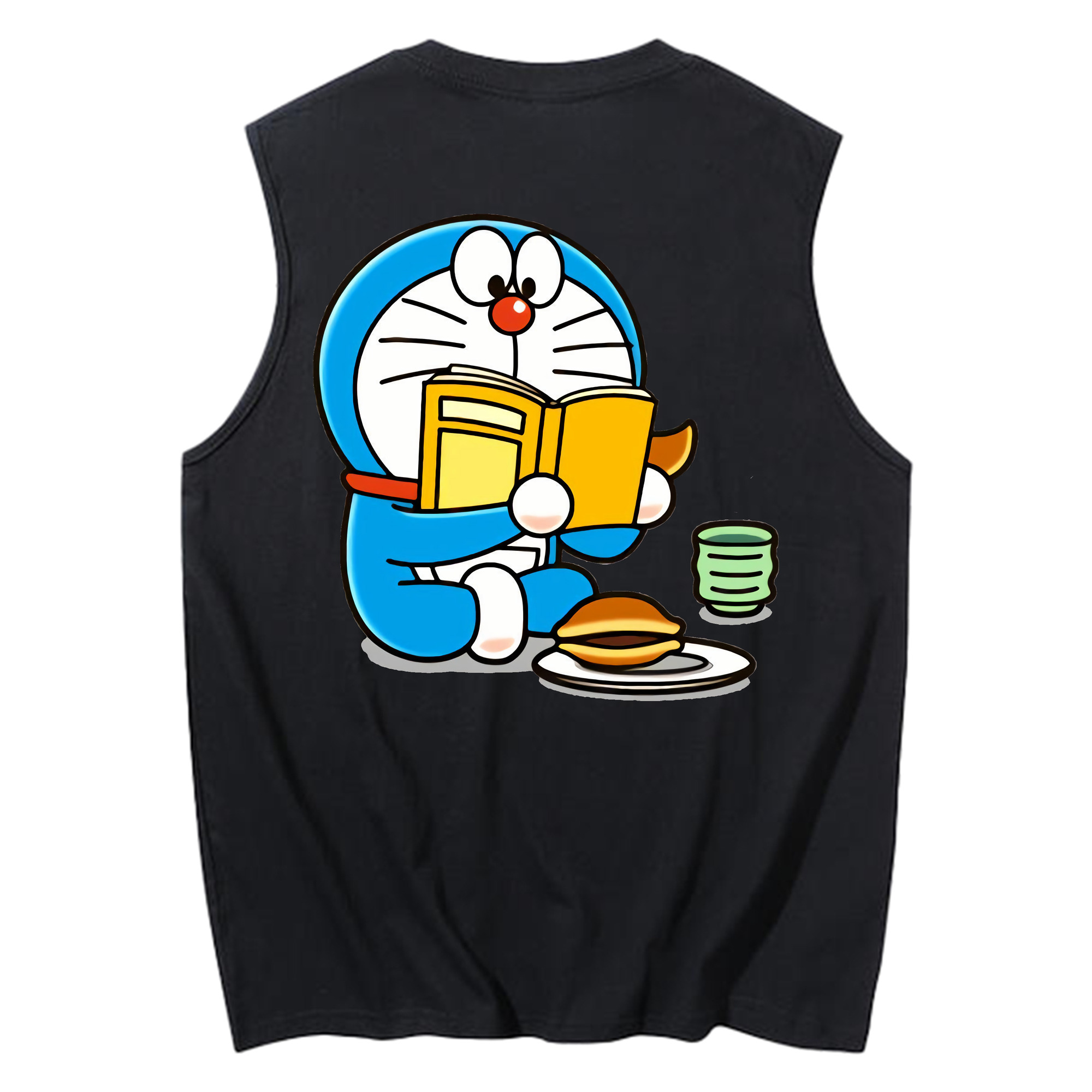 （画像用） ドラえもん Doraemon コットン100％タンクトップ（背面プリント）