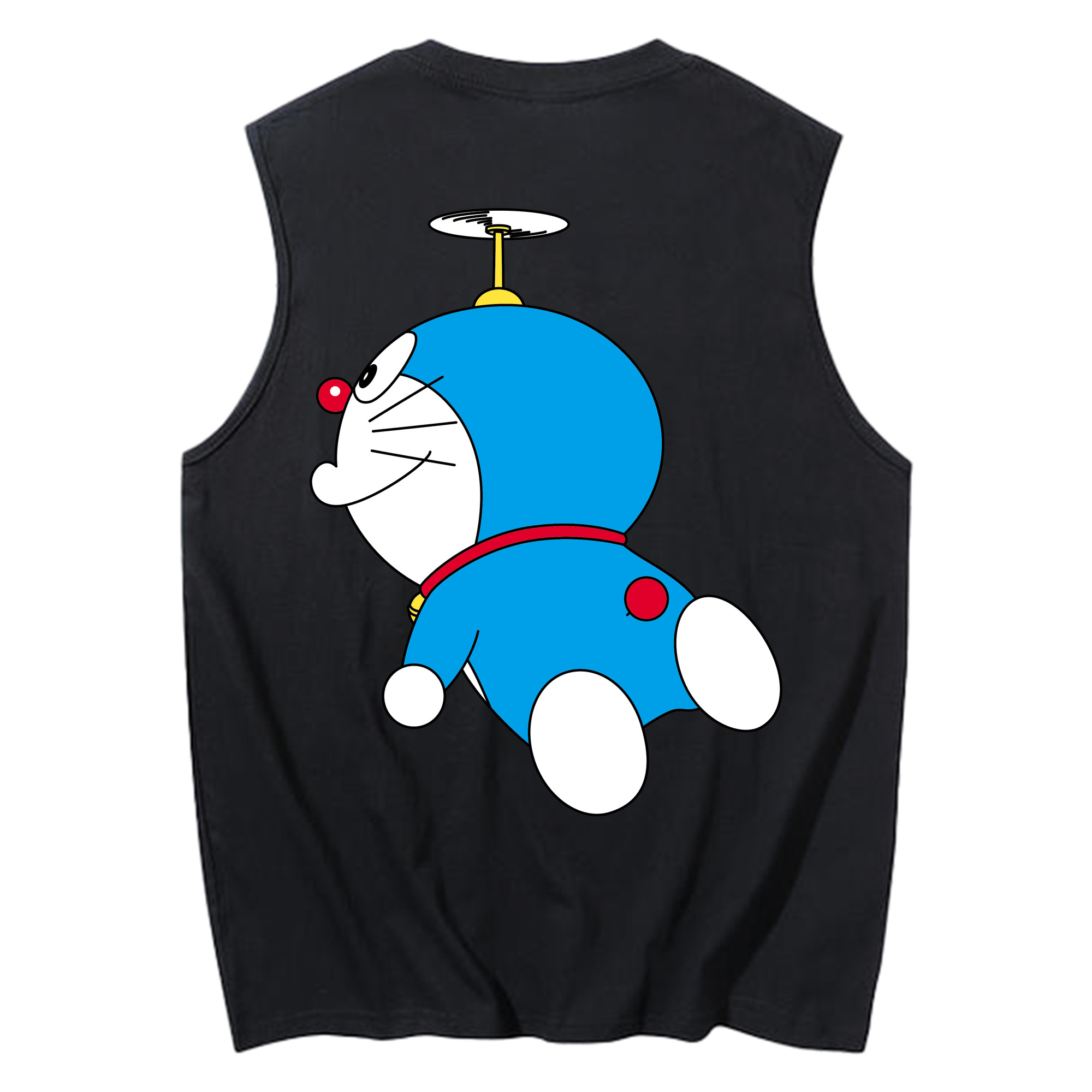 （画像用） ドラえもん Doraemon コットン100％タンクトップ（背面プリント）