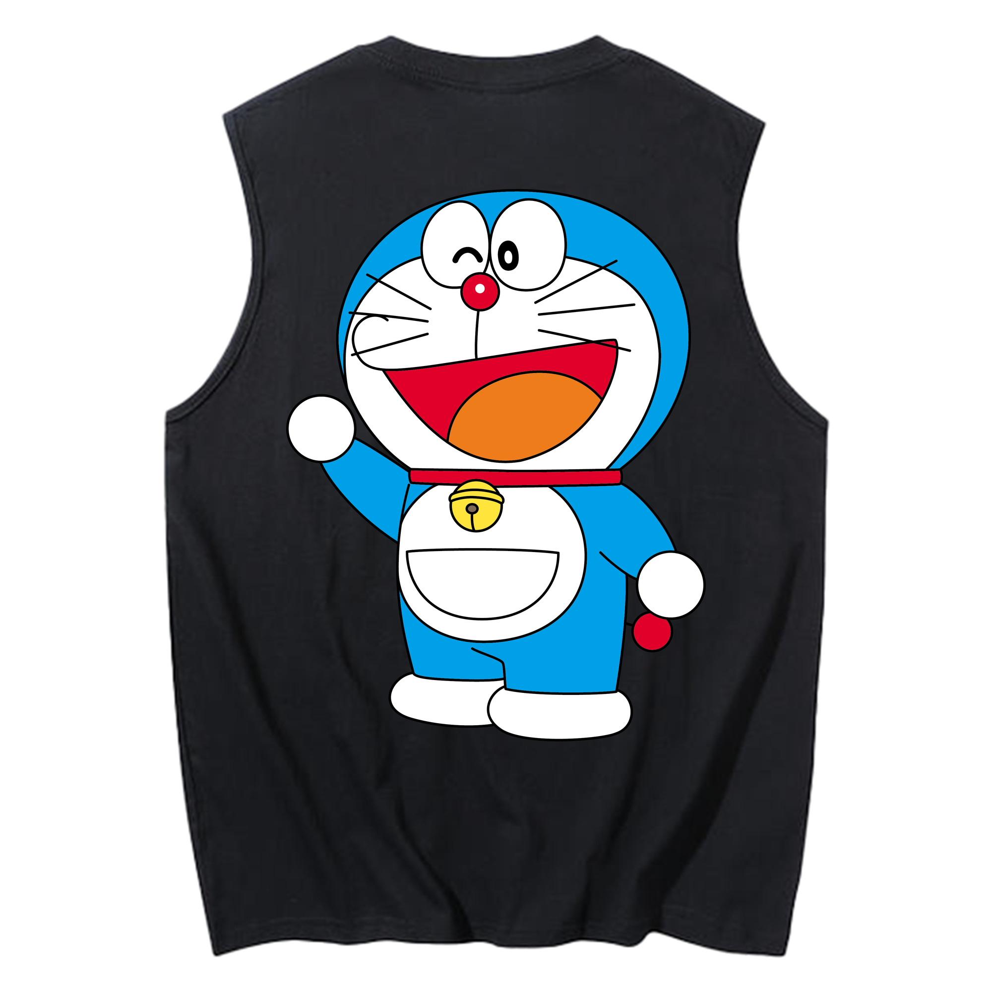 （画像用） ドラえもん Doraemon コットン100％タンクトップ（背面プリント）