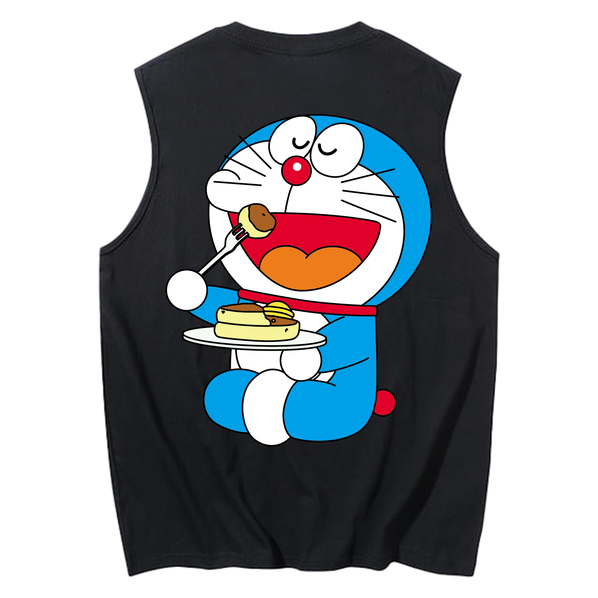 （画像用） ドラえもん Doraemon コットン100％タンクトップ（背面プリント）