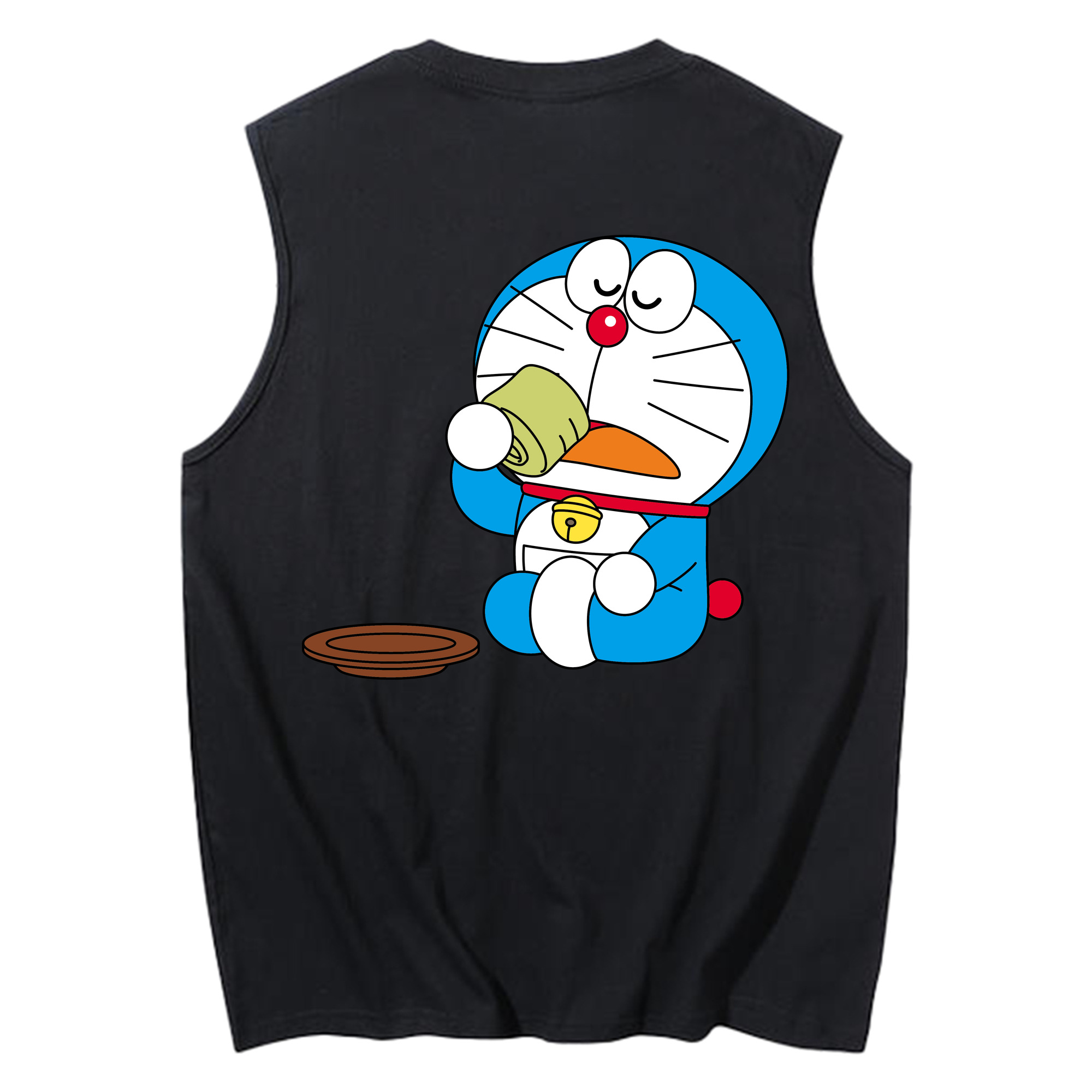 （画像用） ドラえもん Doraemon コットン100％タンクトップ（背面プリント）