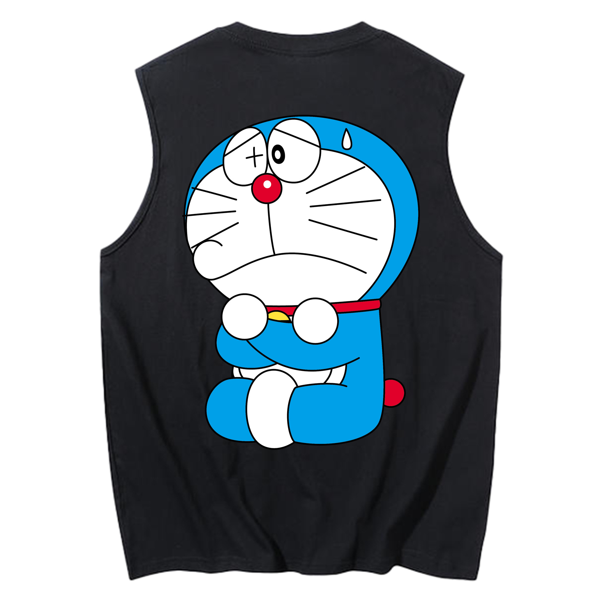 （画像用） ドラえもん Doraemon コットン100％タンクトップ（背面プリント）