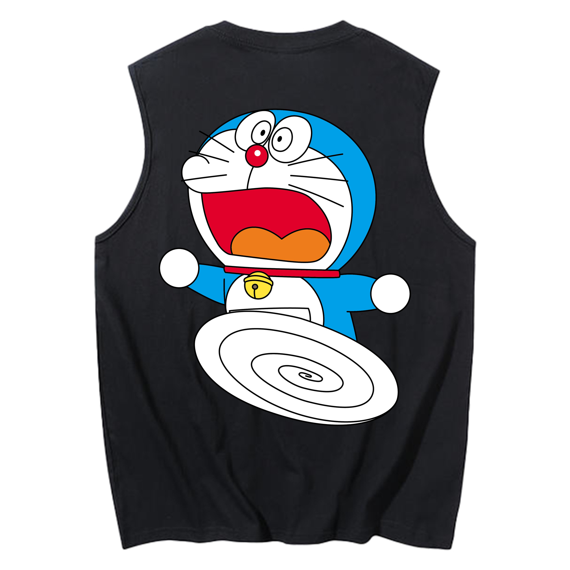（画像用） ドラえもん Doraemon コットン100％タンクトップ（背面プリント）