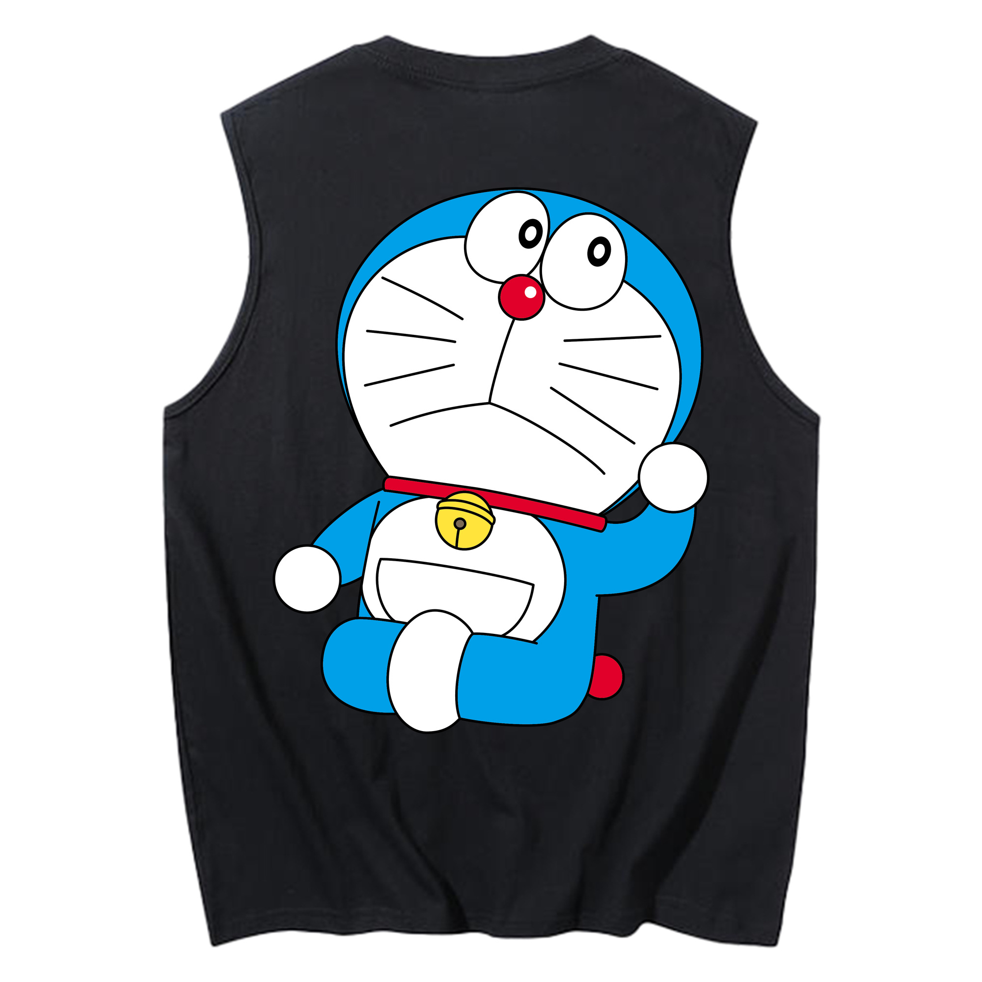 （画像用） ドラえもん Doraemon コットン100％タンクトップ（背面プリント）