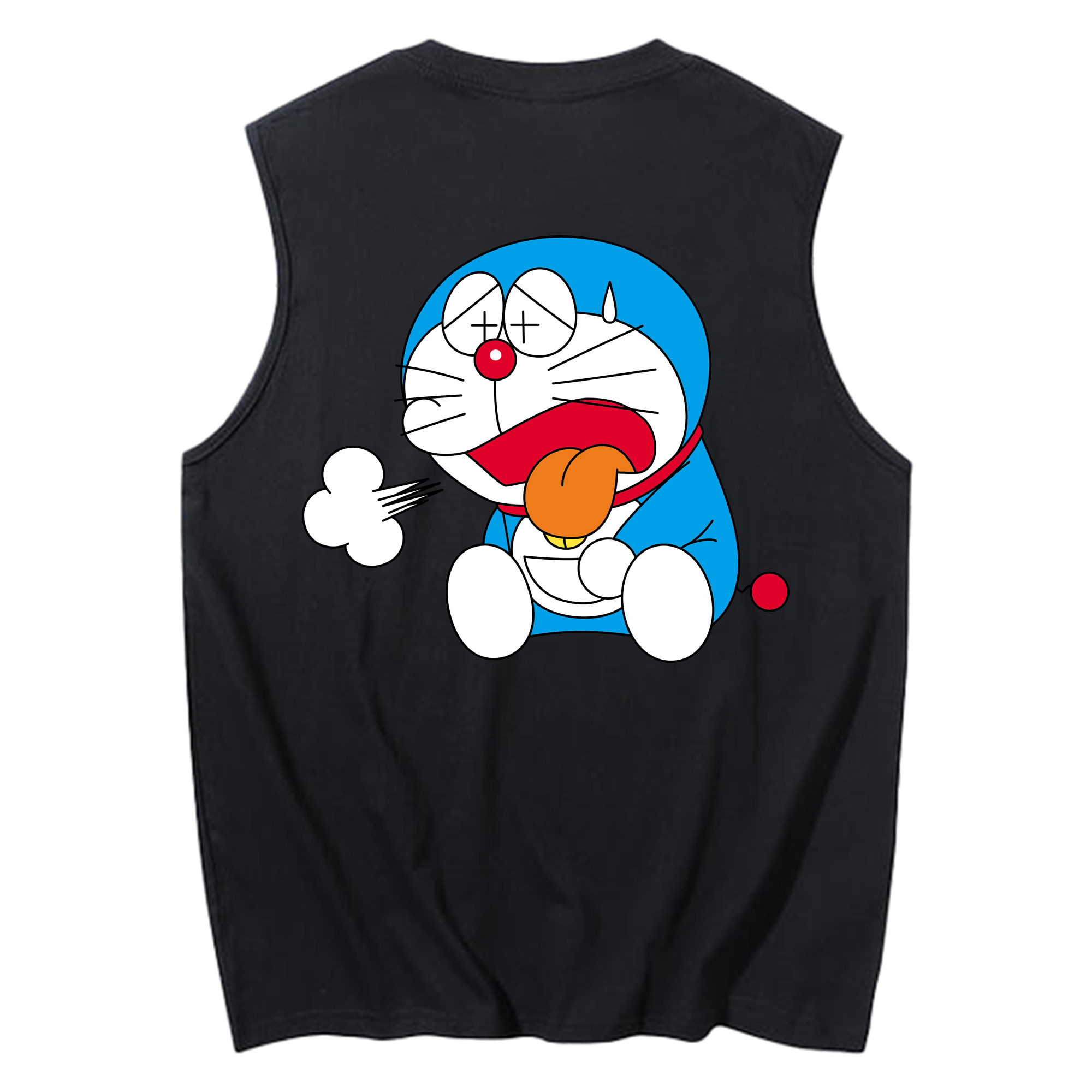 （画像用） ドラえもん Doraemon コットン100％タンクトップ（背面プリント）