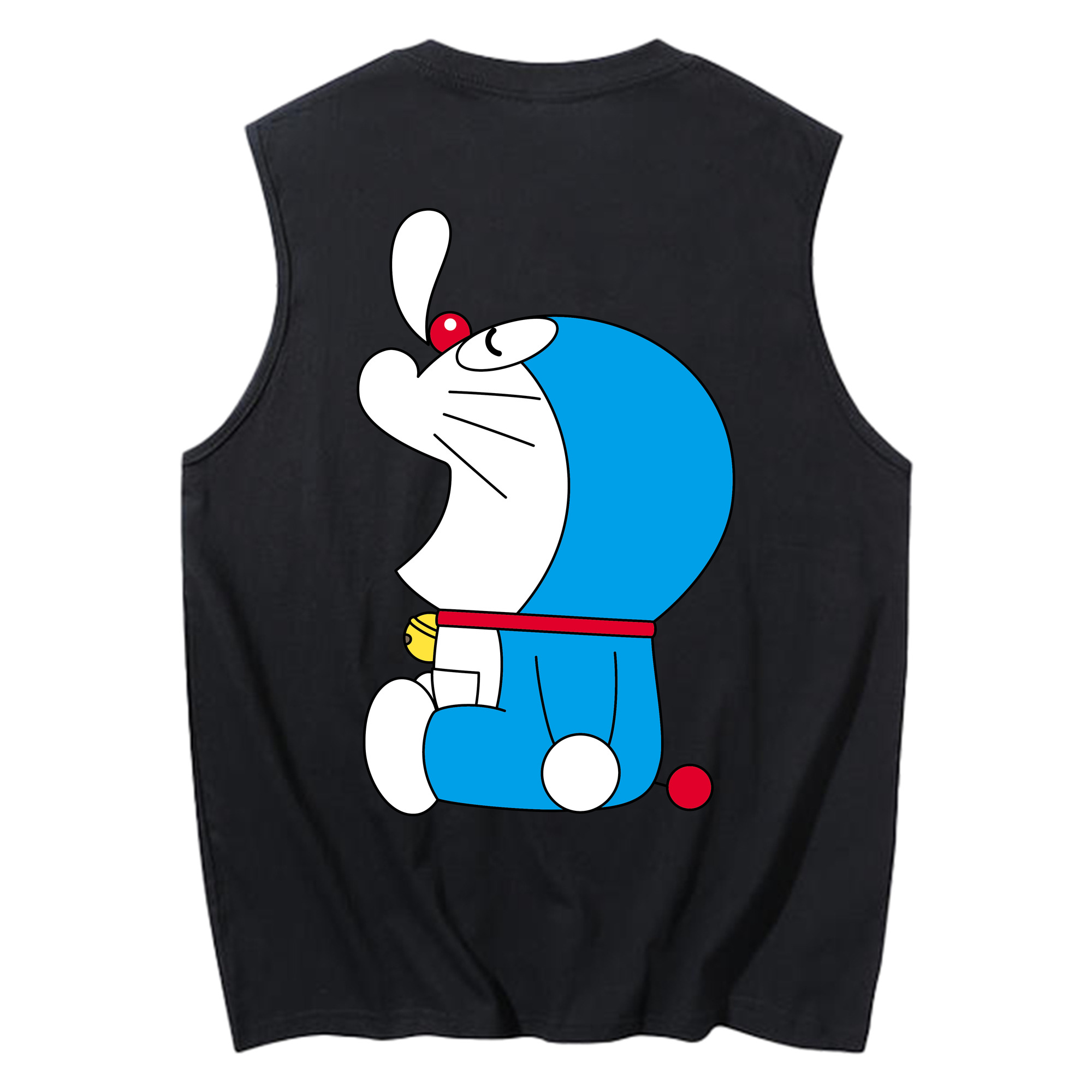 （画像用） ドラえもん Doraemon コットン100％タンクトップ（背面プリント）