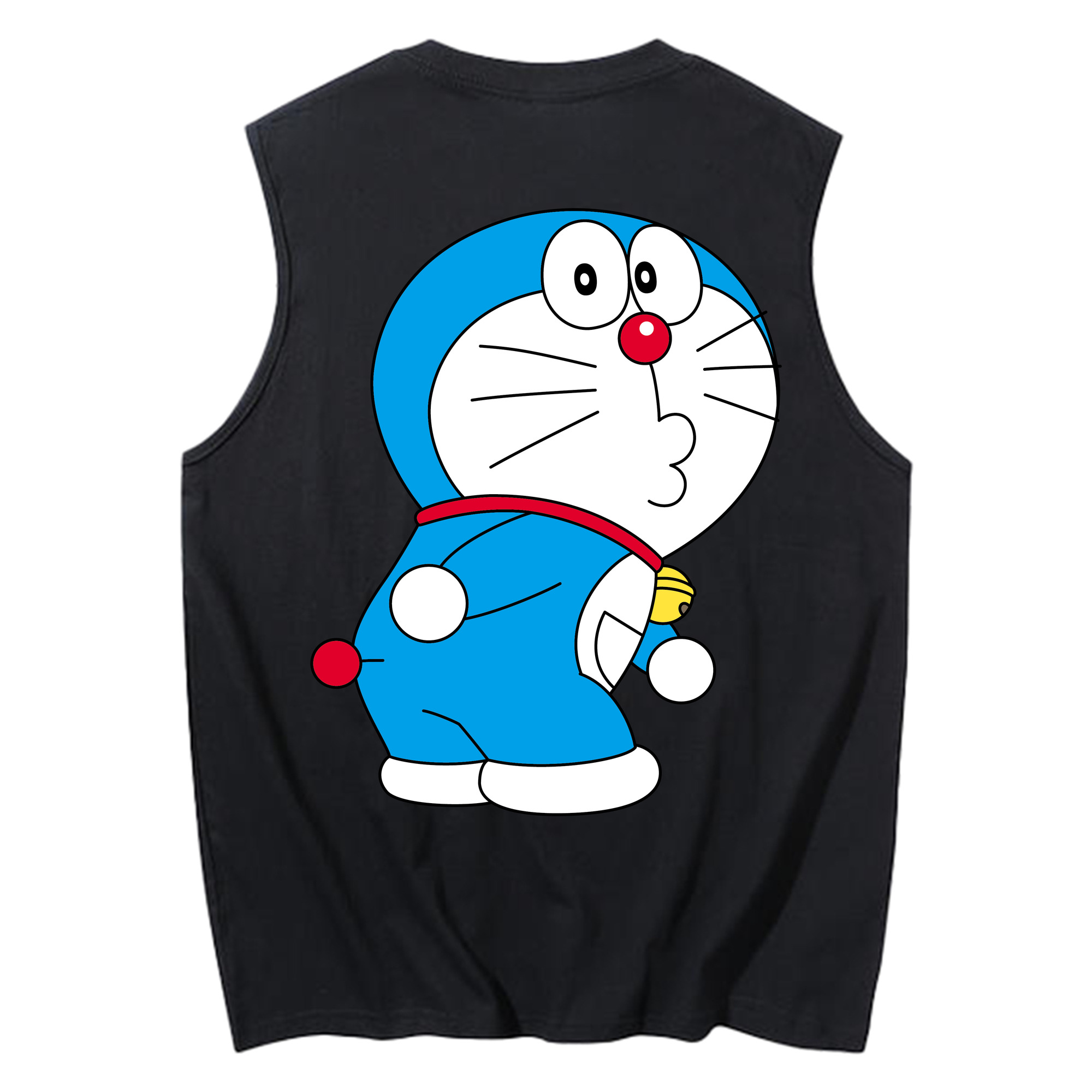 （画像用） ドラえもん Doraemon コットン100％タンクトップ（背面プリント）