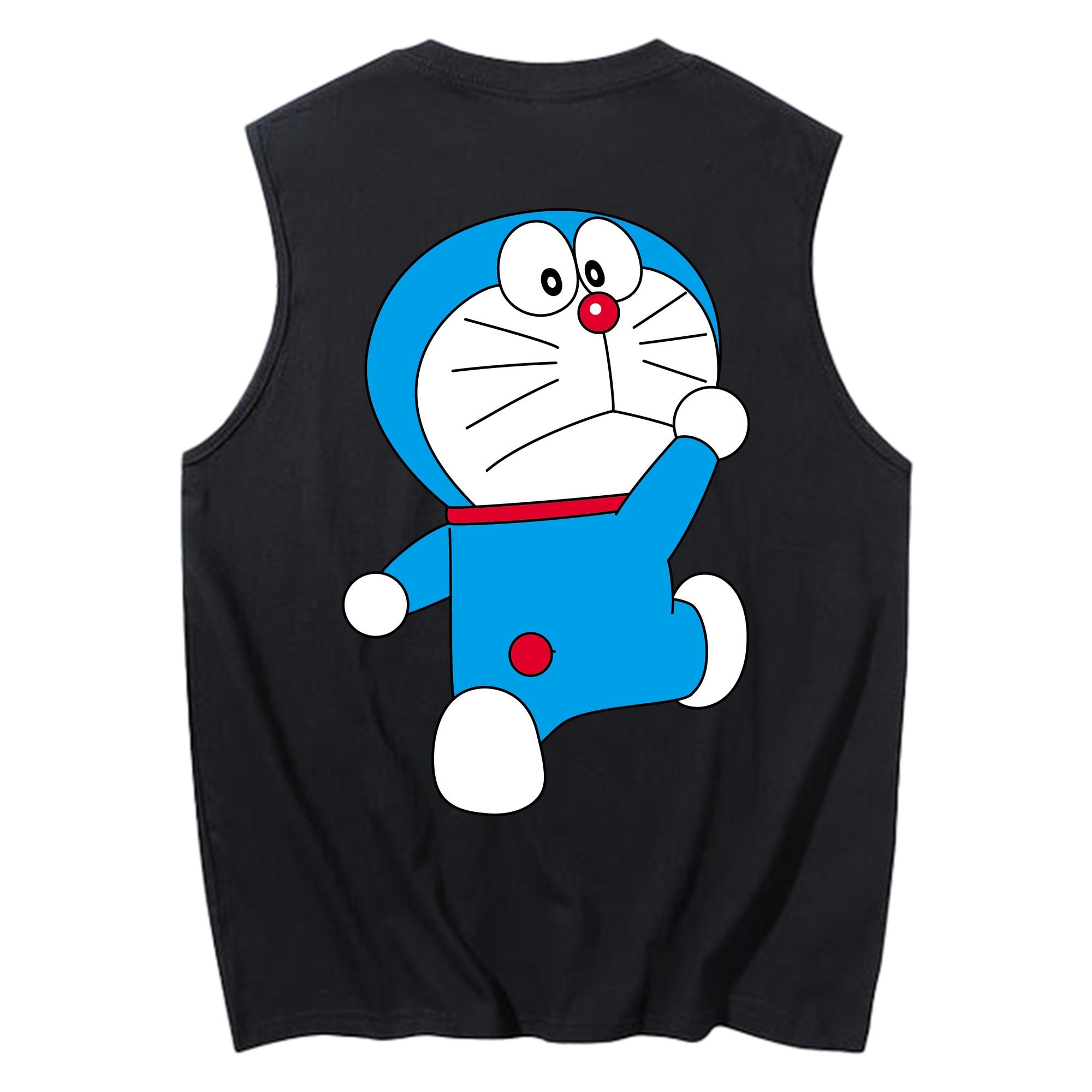 （画像用） ドラえもん Doraemon コットン100％タンクトップ（背面プリント）