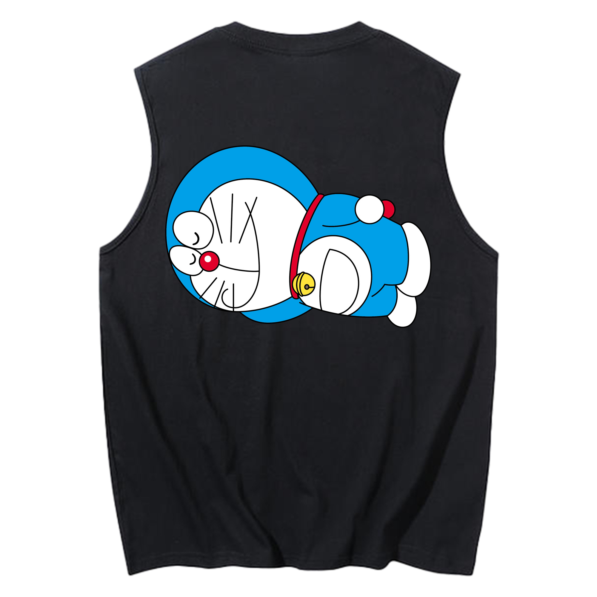 （画像用） ドラえもん Doraemon コットン100％タンクトップ（背面プリント）