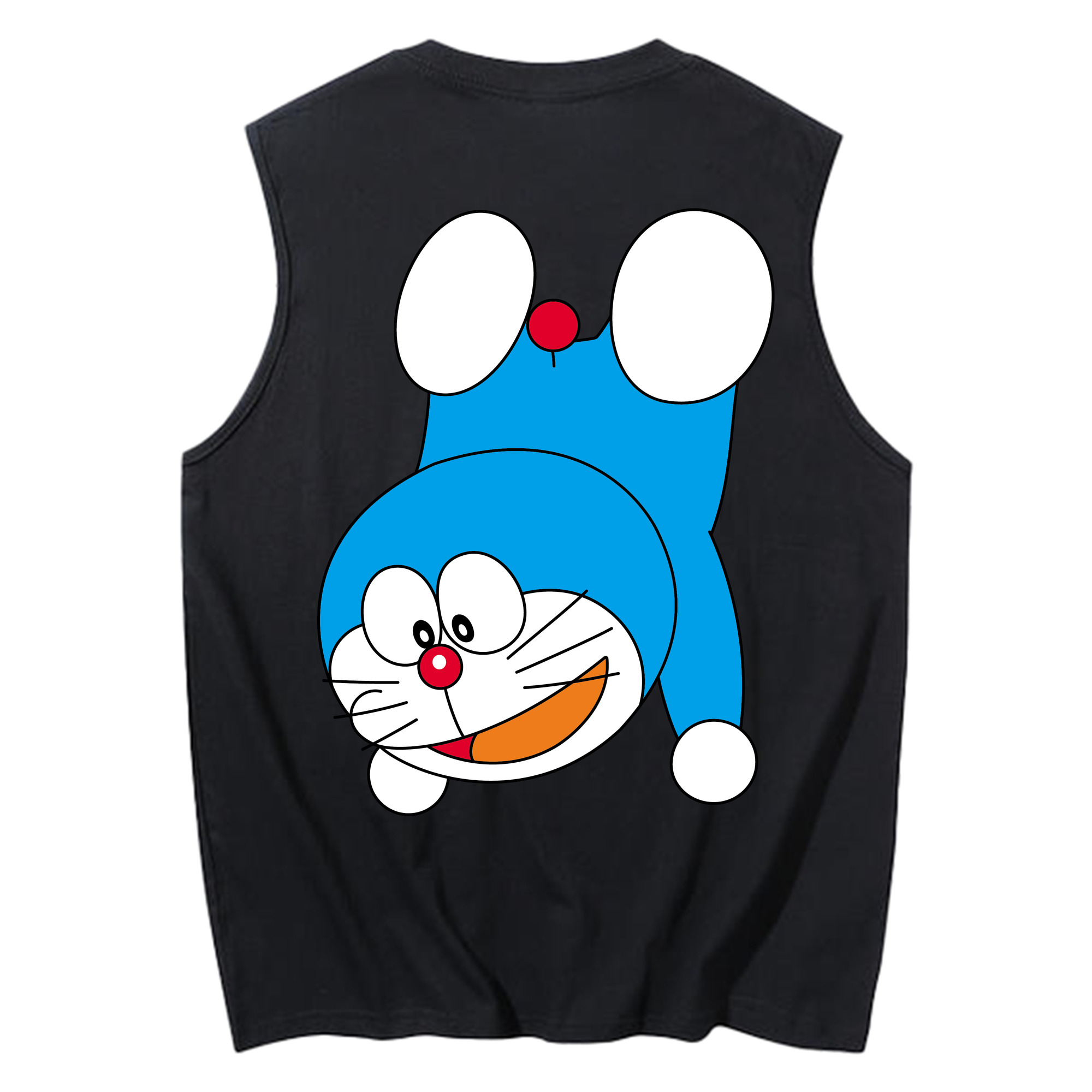 （画像用） ドラえもん Doraemon コットン100％タンクトップ（背面プリント）