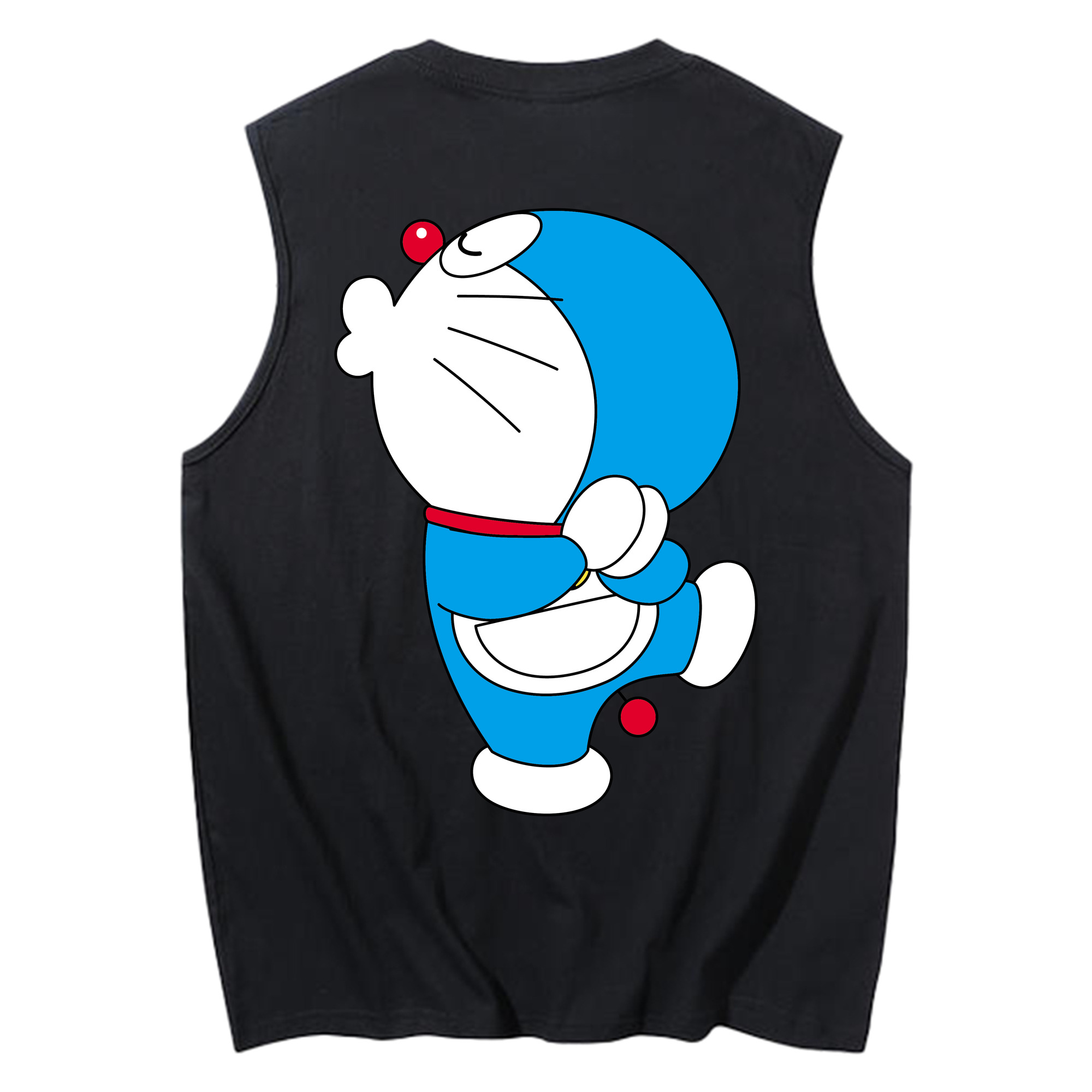 （画像用） ドラえもん Doraemon コットン100％タンクトップ（背面プリント）
