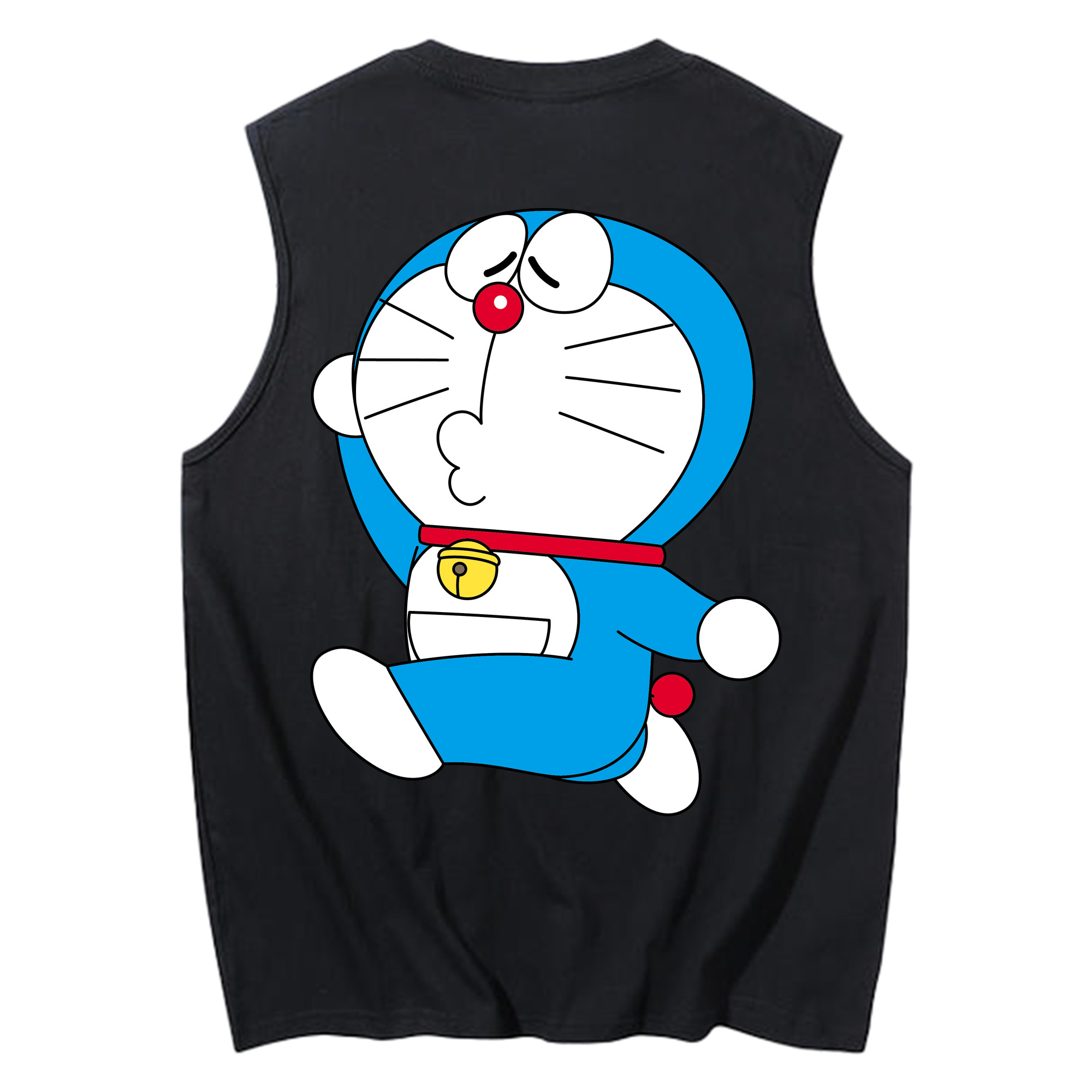 （画像用） ドラえもん Doraemon コットン100％タンクトップ（背面プリント）